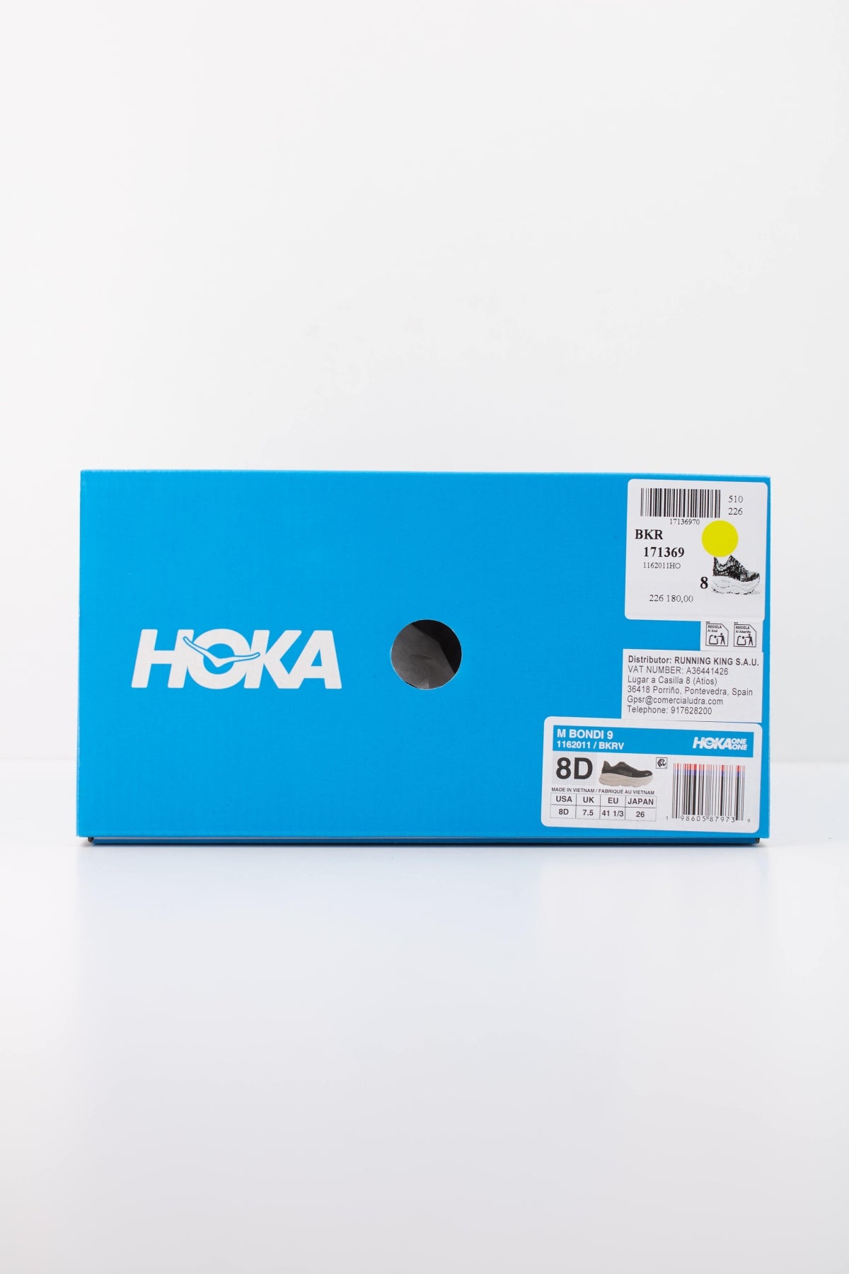 HOKA 1162011HO ZAPATILLA BONDI 9 en color MARRON (6)