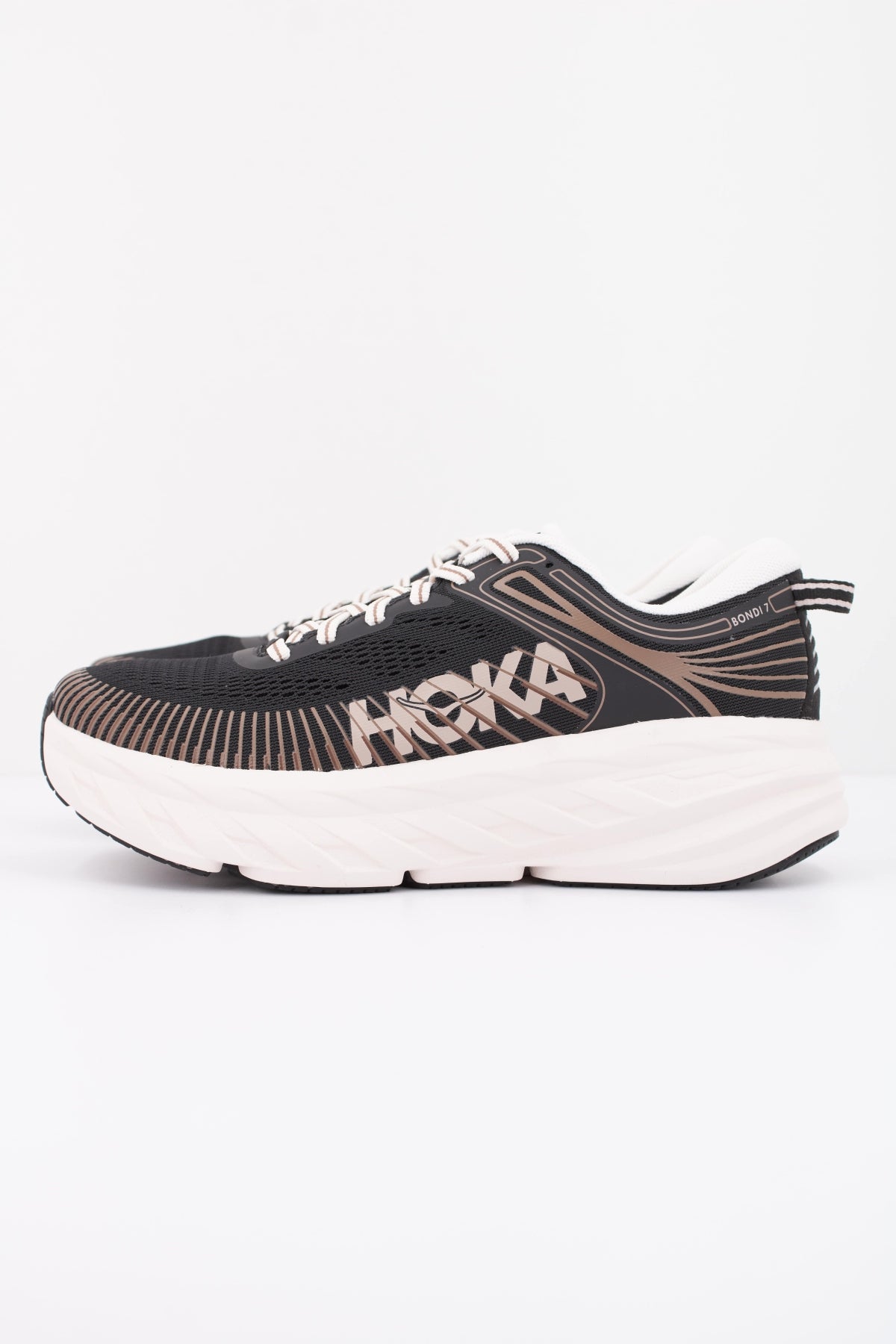 HOKA  W BONDI 7  en color NEGRO (1)