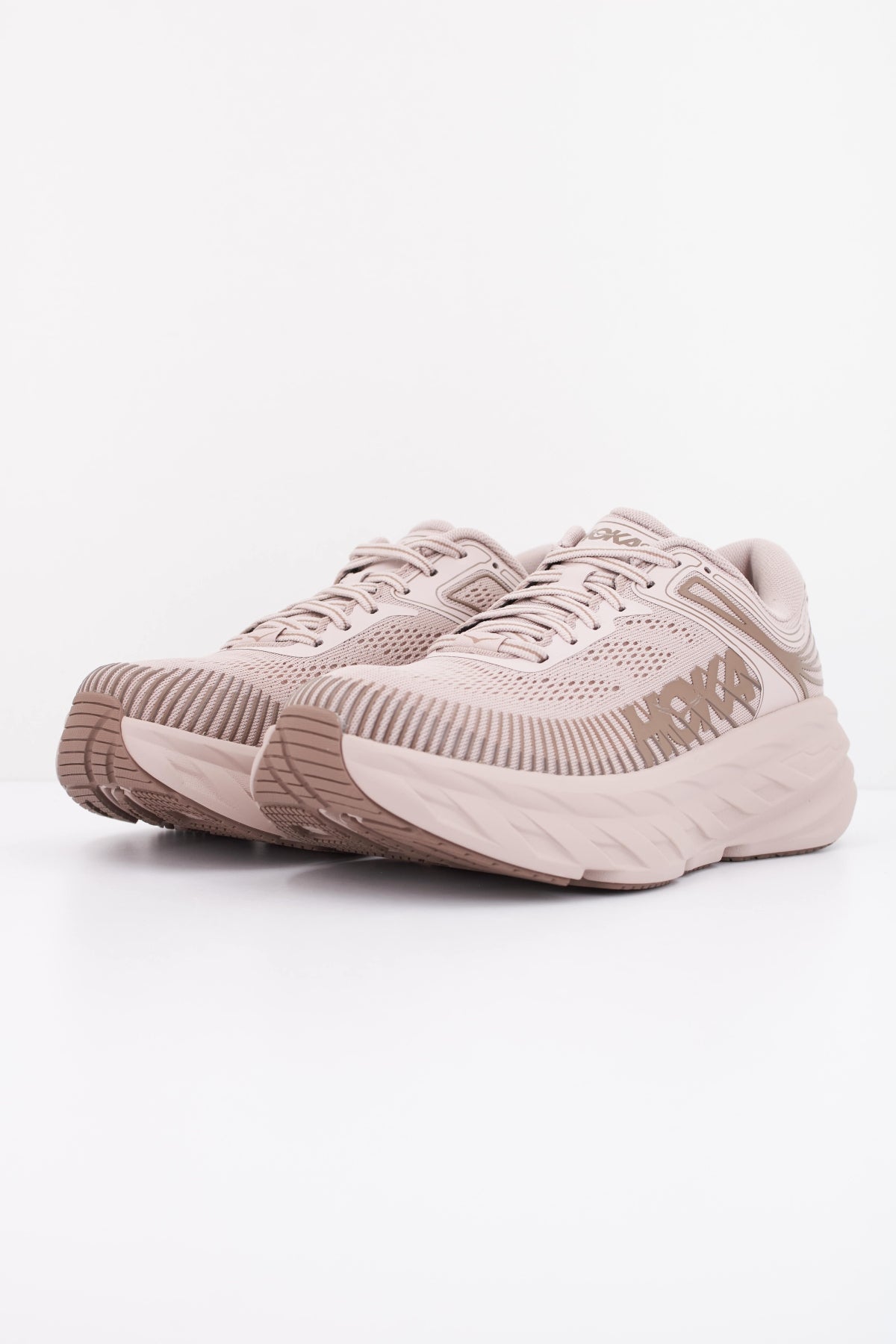 HOKA  W BONDI 7  en color ROSA (2)