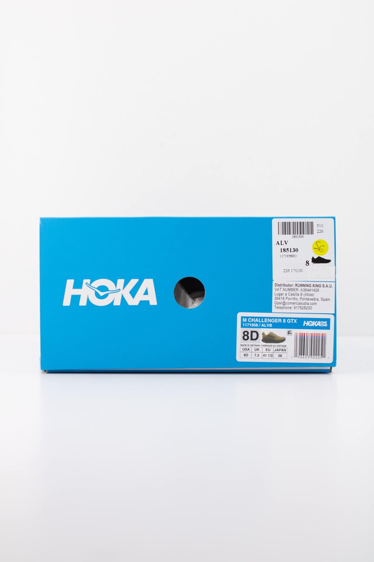 HOKA 1171958HO ZAPATILLA CHALLENGER 8 GT en color VERDE (6)