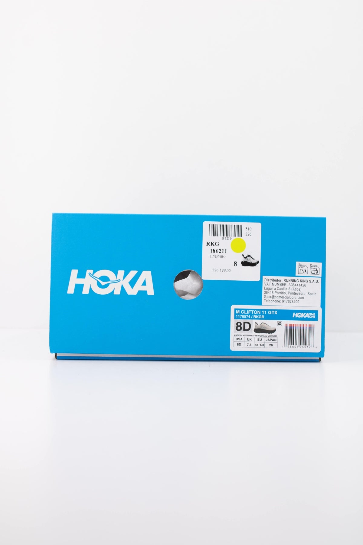 HOKA 1176574HO ZAPATILLA CLIFTON 11 GTX en color BEIS (6)