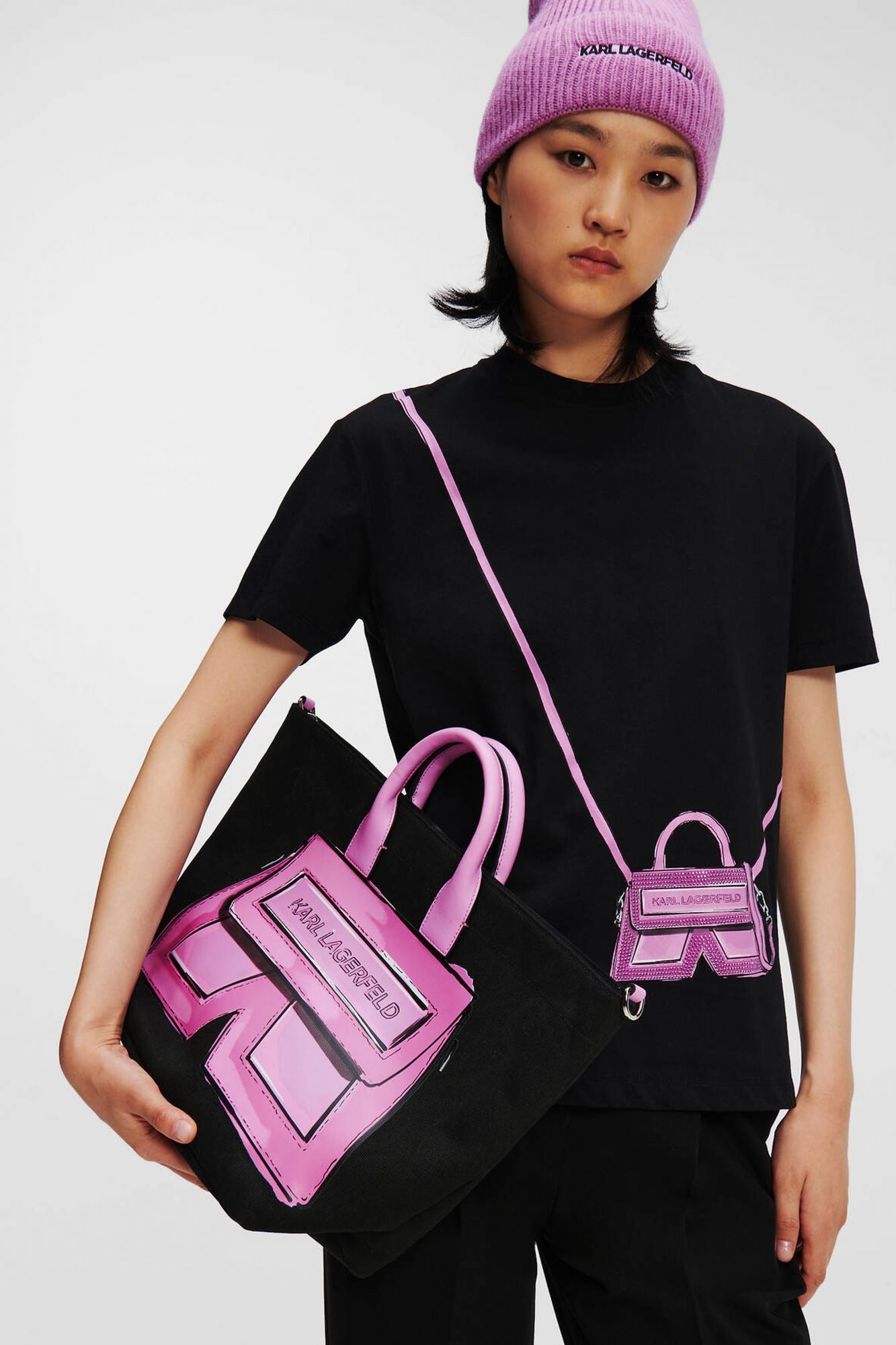 KARL LAGERFELD IKON K en color NEGRO (2)