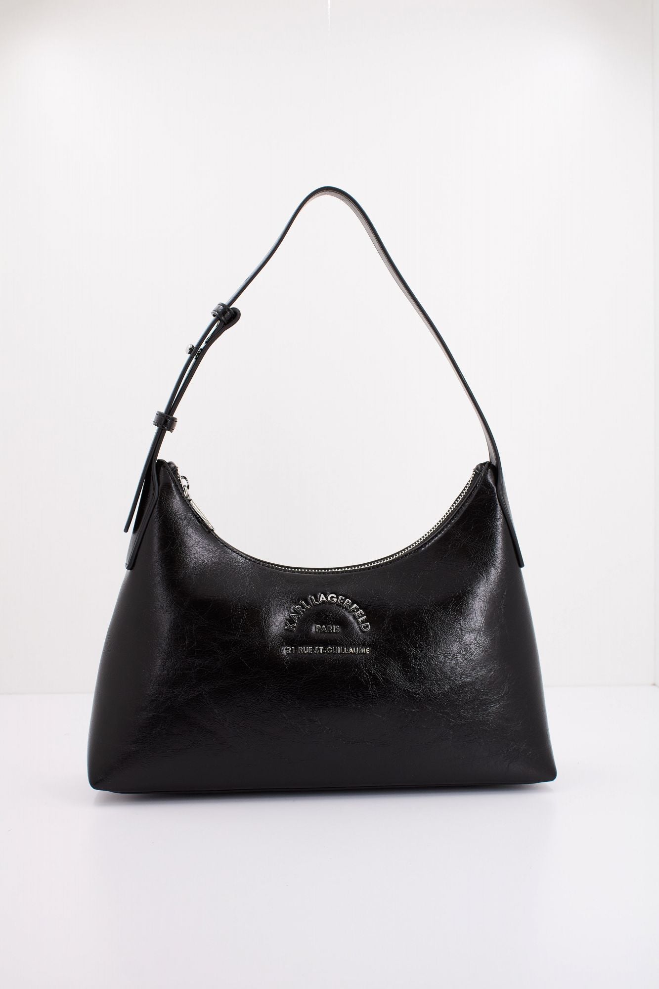 KARL LAGERFELD RSG METAL SP SHB CRINKLE en color NEGRO (1)