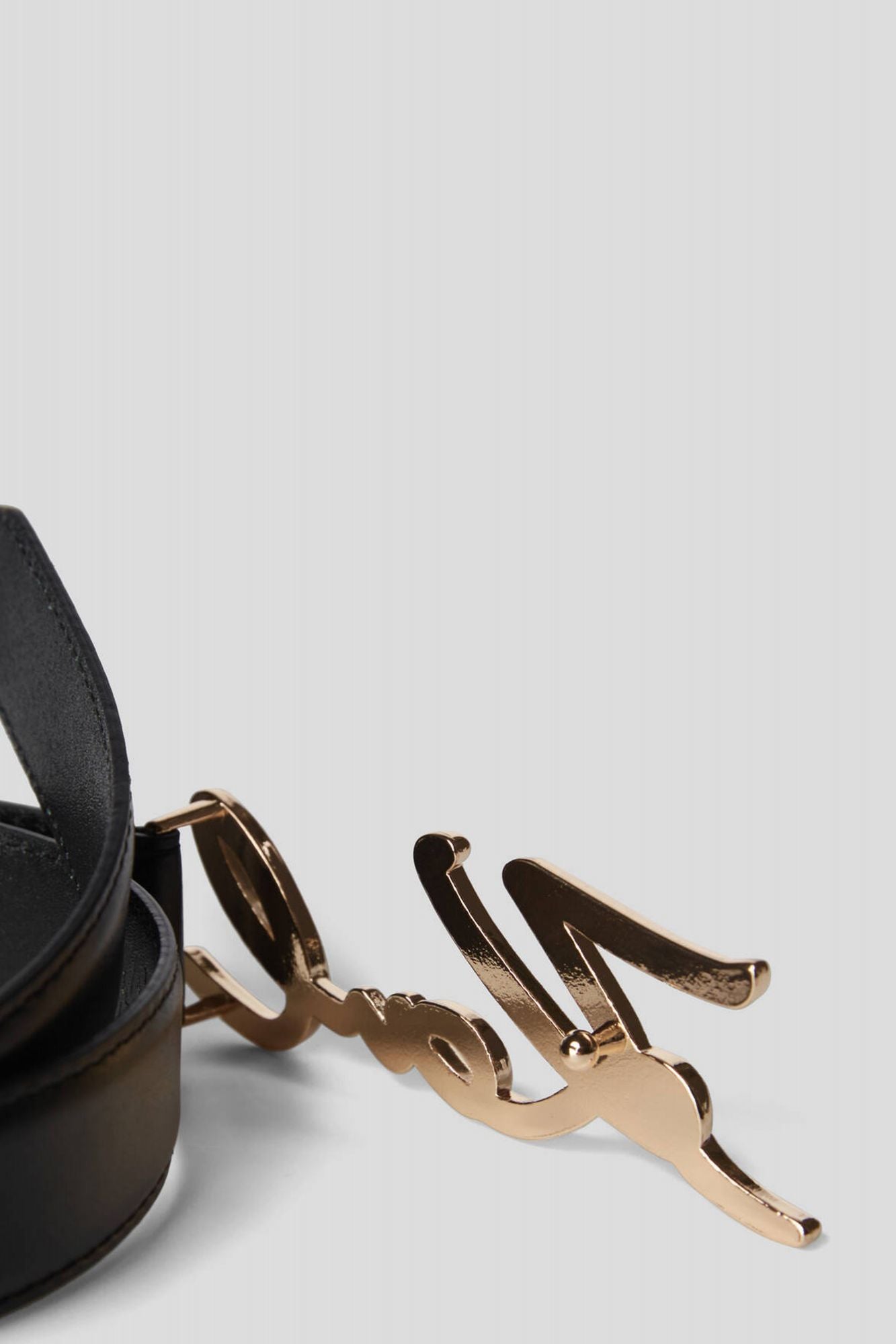 KARL LAGERFELD K/DIGNATURE BELT en color NEGRO (4)