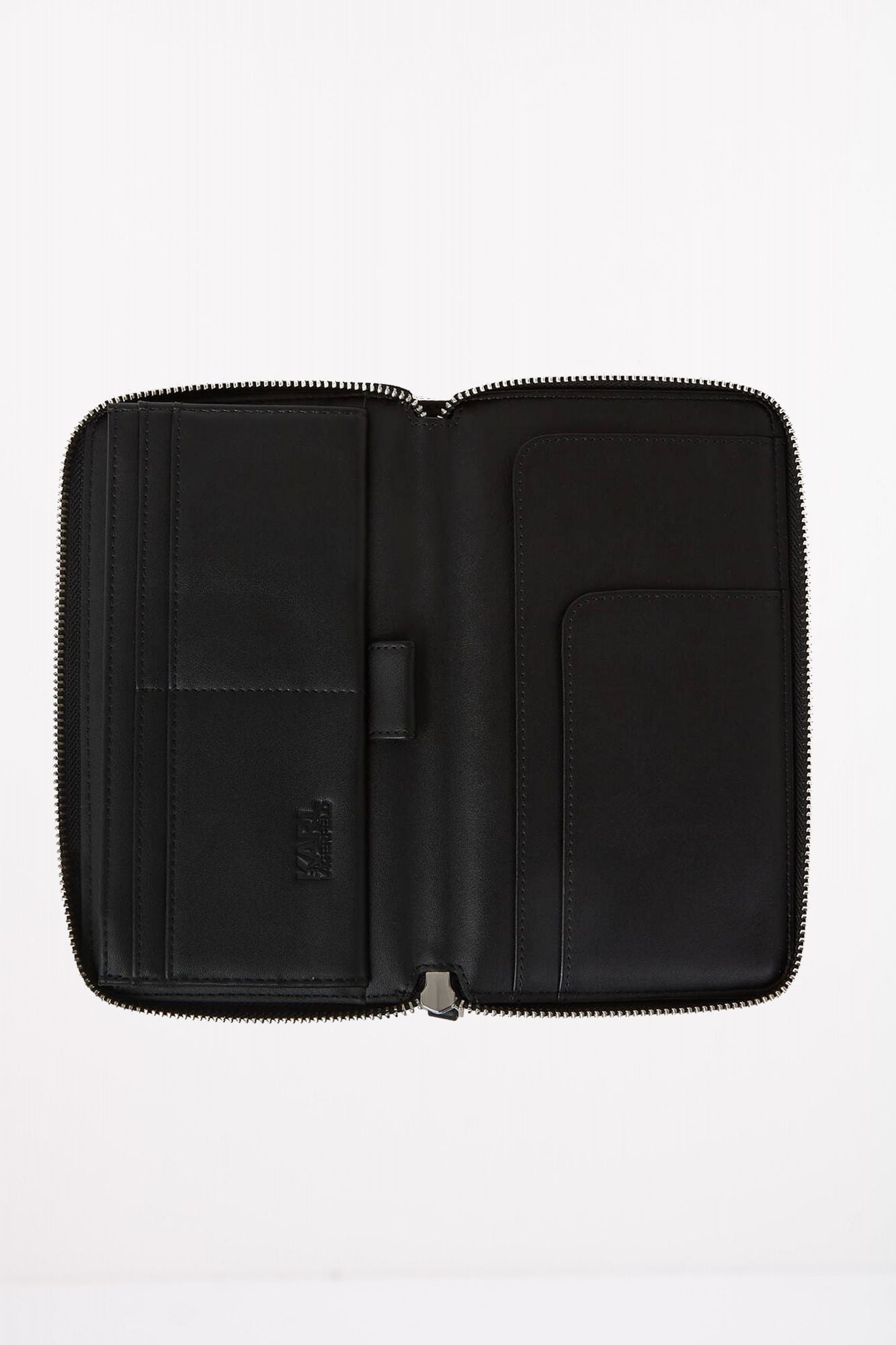 KARL LAGERFELD K/IKONIK 2.0 NYLON TRAV WL en color NEGRO (3)