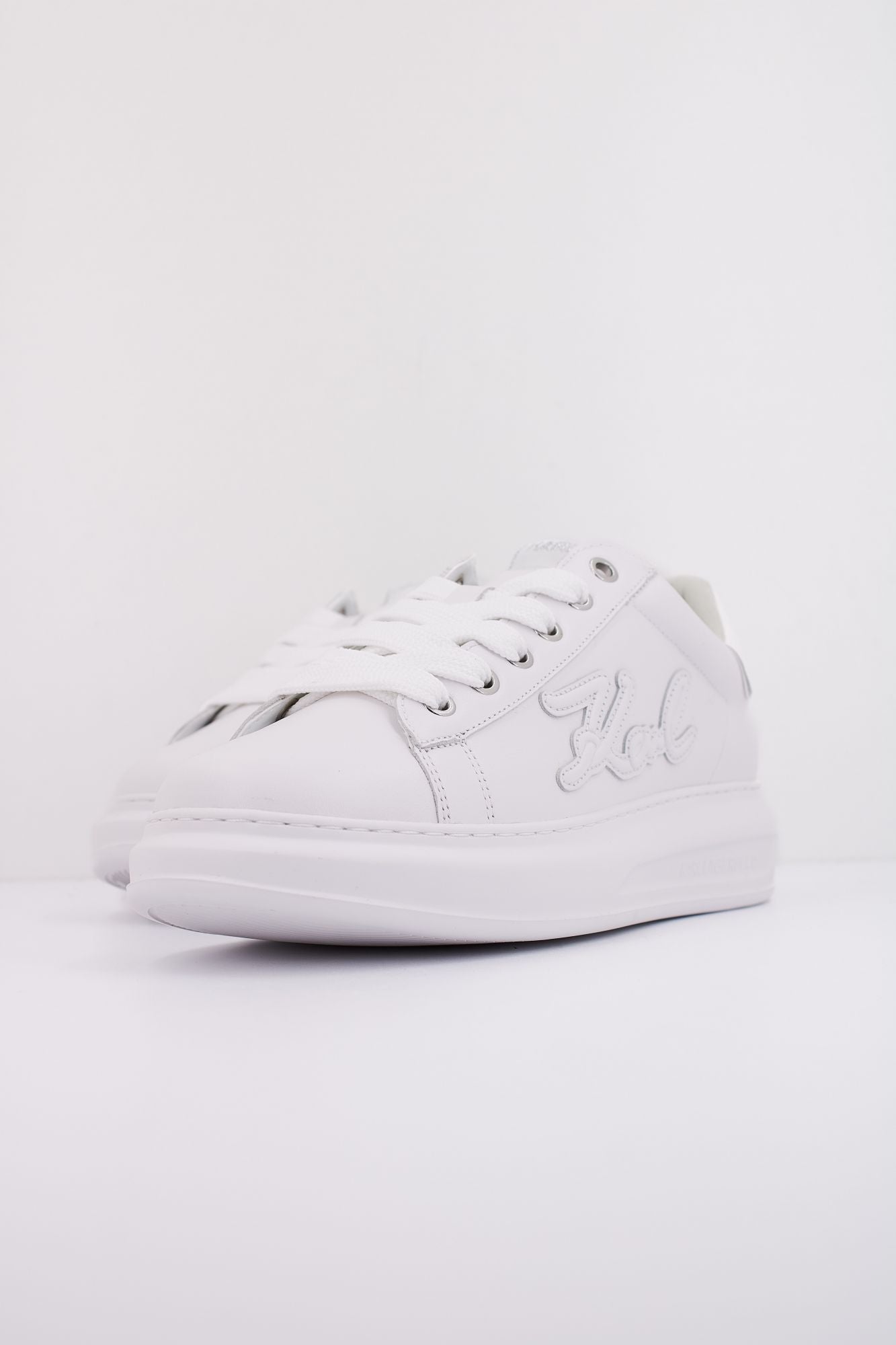 KARL LAGERFELD  KAPRI MENS SIGNIA PATCH EM en color BLANCO (2)
