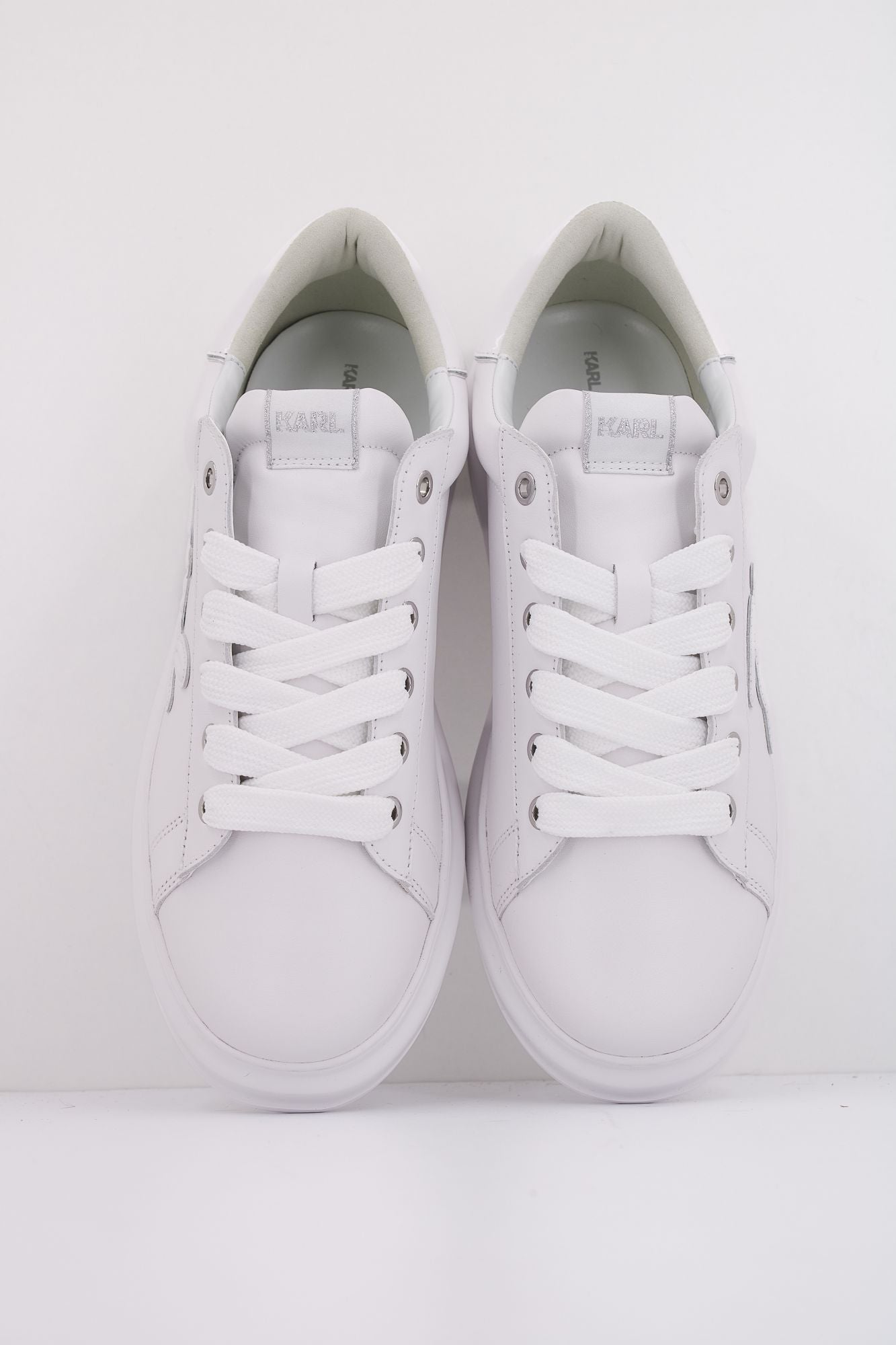 KARL LAGERFELD  KAPRI MENS SIGNIA PATCH EM en color BLANCO (3)