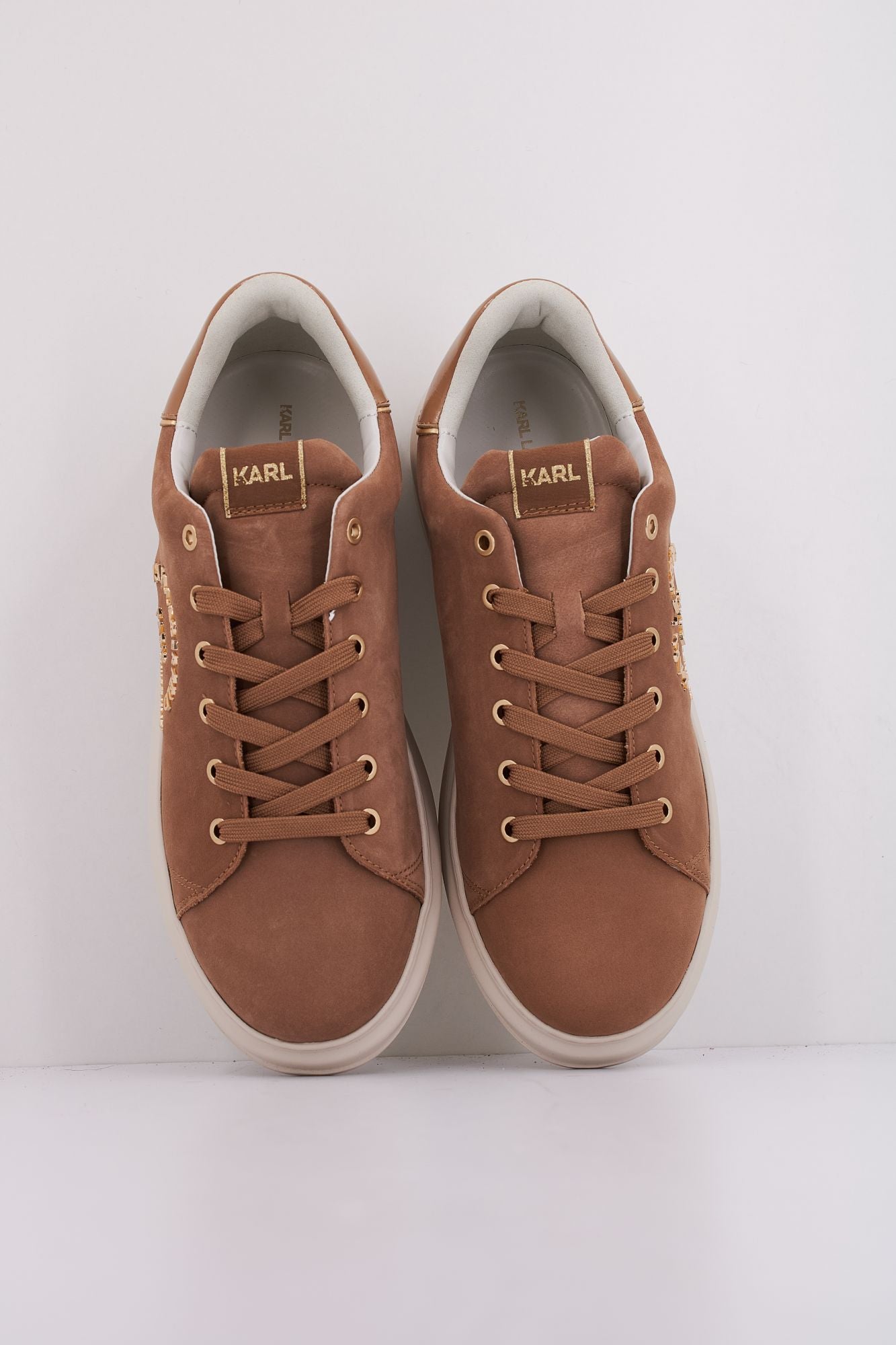 KARL LAGERFELD KAPRI MENS METAL MAISON KA en color MARRON (3)