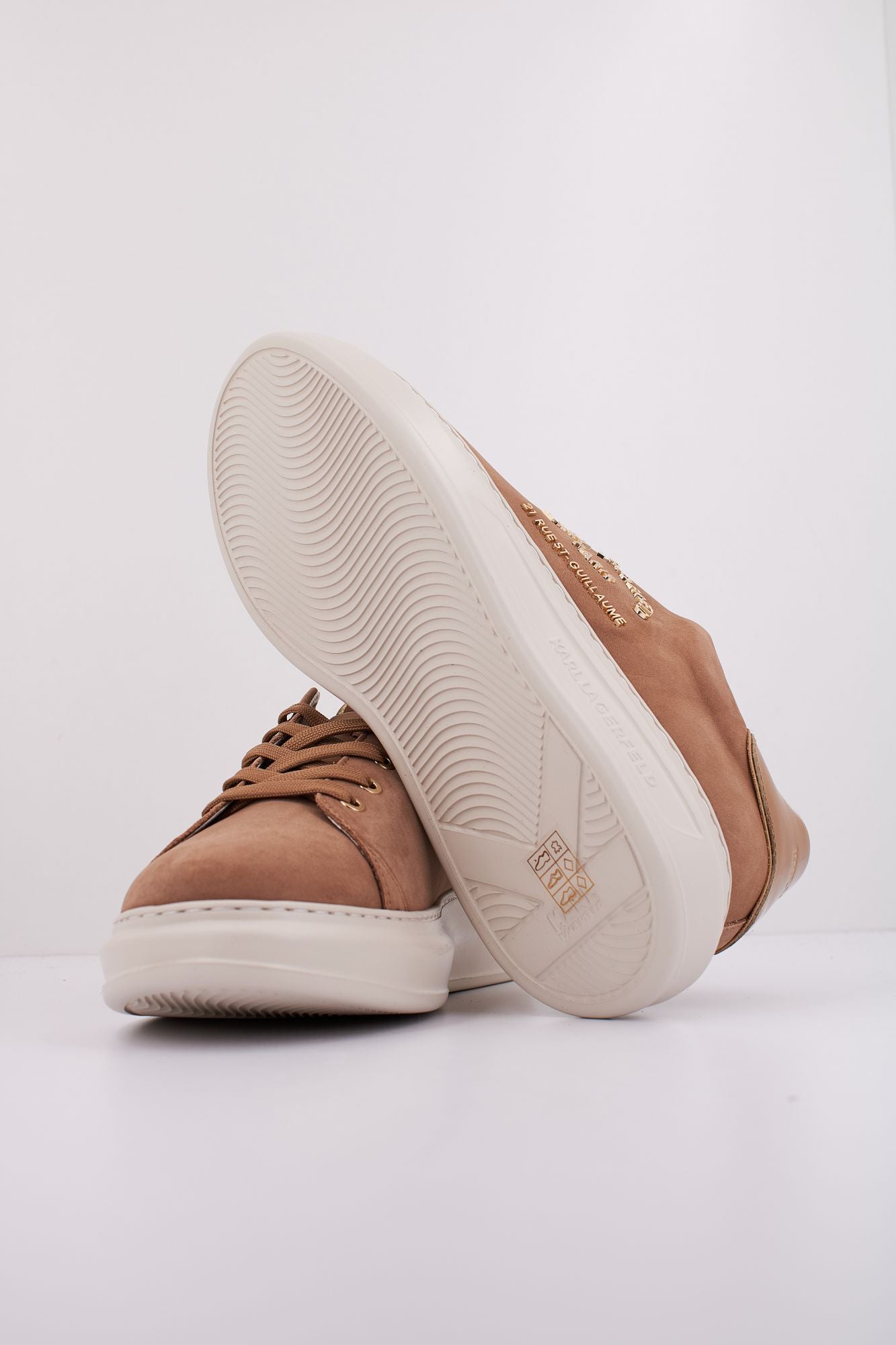 KARL LAGERFELD KAPRI MENS METAL MAISON KA en color MARRON (5)