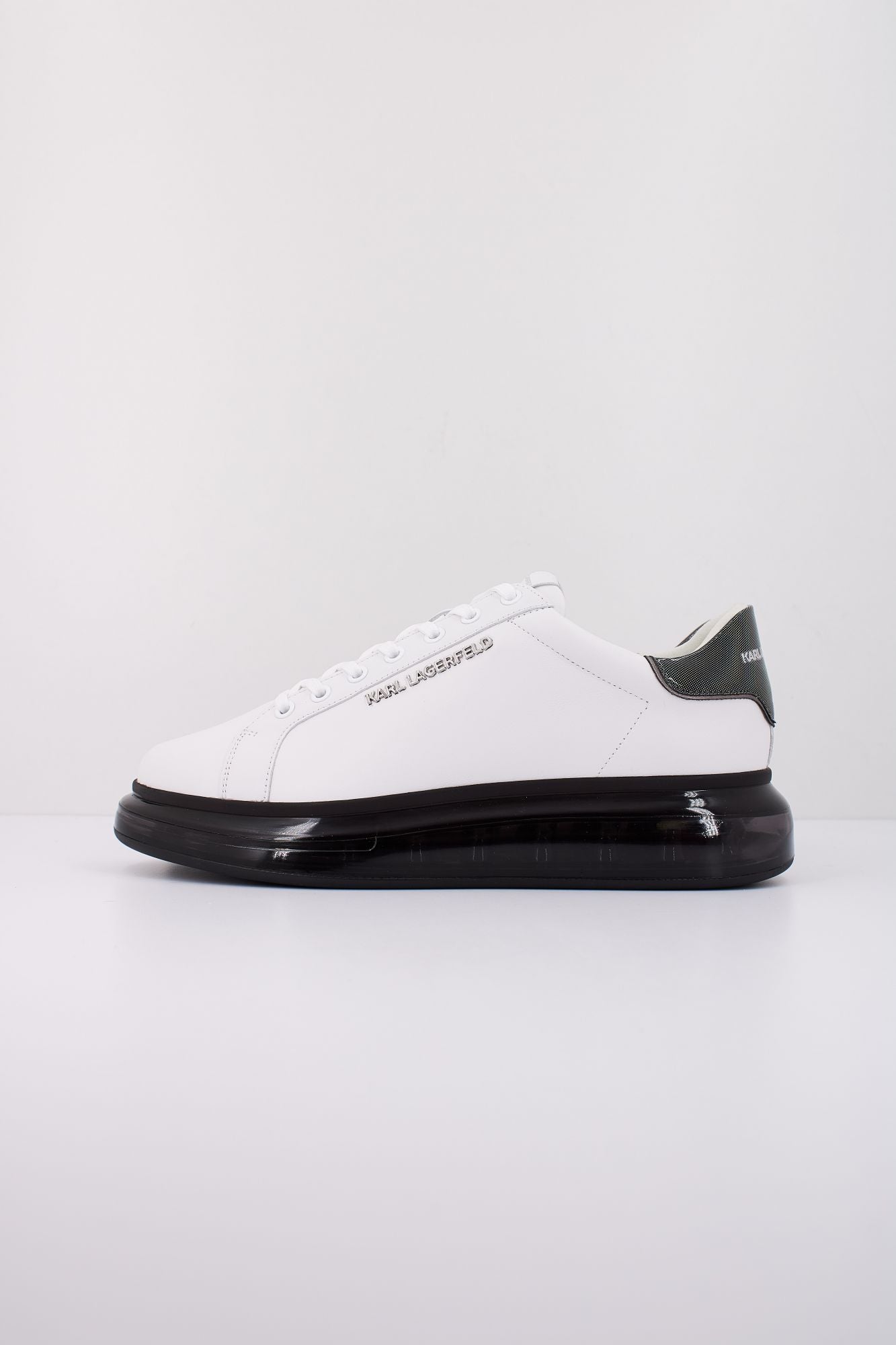 KARL LAGERFELD KAPRI KUSHION LO LACE LTHR en color BLANCO (1)