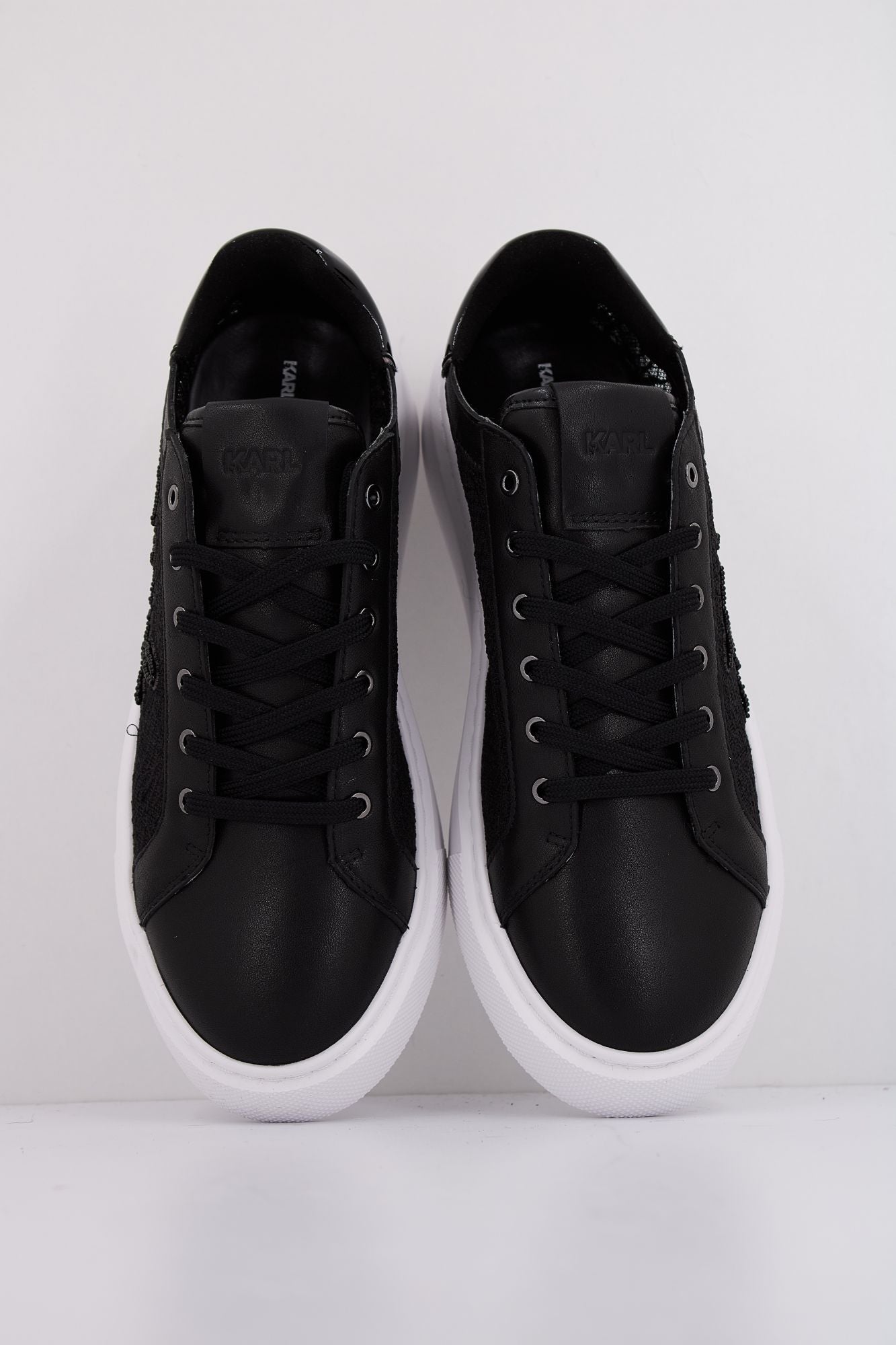 KARL LAGERFELD KUP AUTOGRAPH LACE LO en color NEGRO (3)