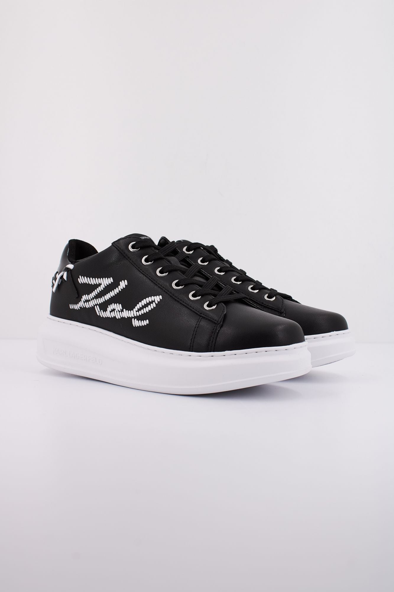 KARL LAGERFELD KAPRI WHIPSTITCH LO LACE en color NEGRO (2)