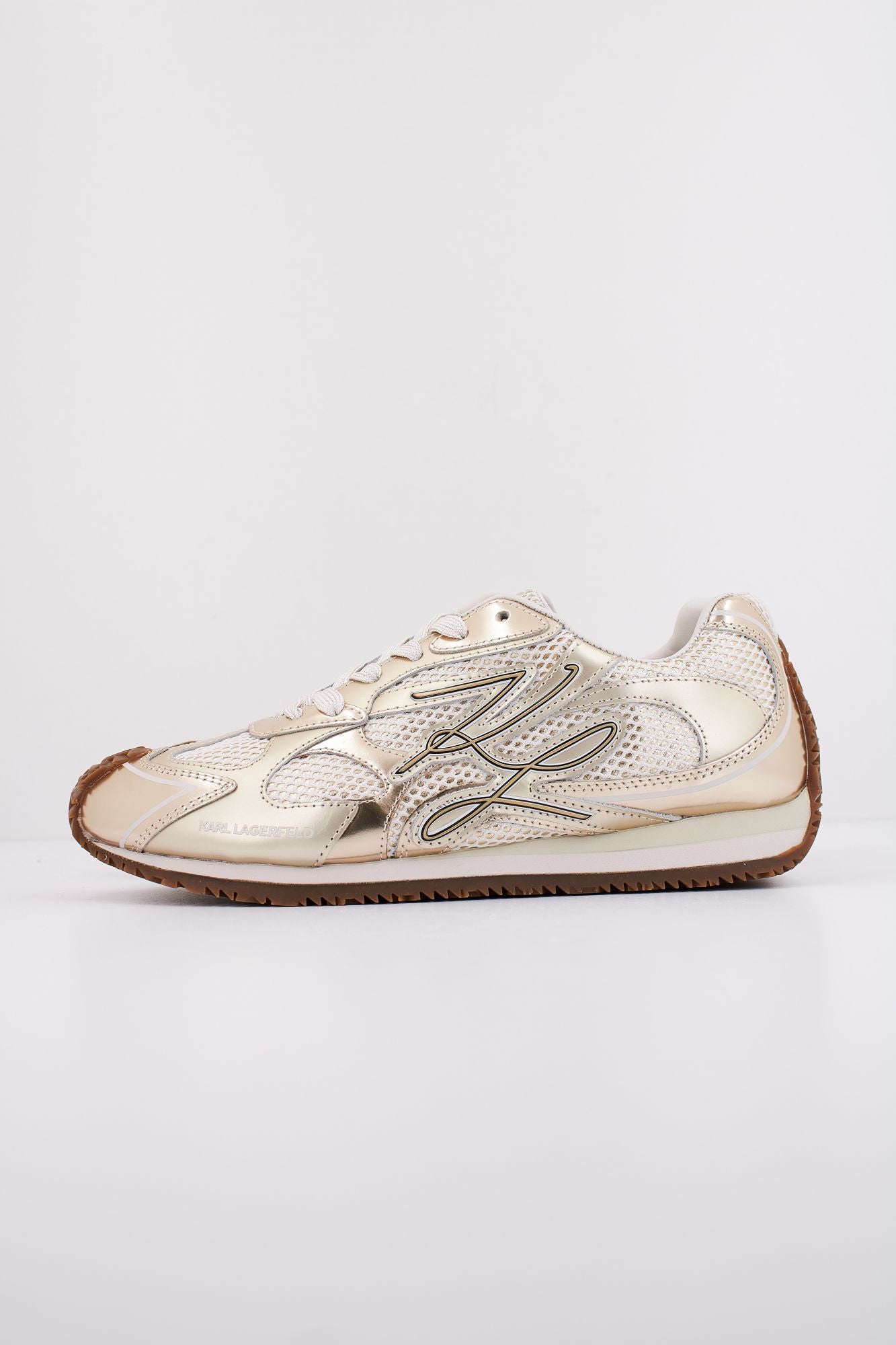 KARL LAGERFELD VELOCETTE AUTOGRAPH OVERLAY en color ORO (1)