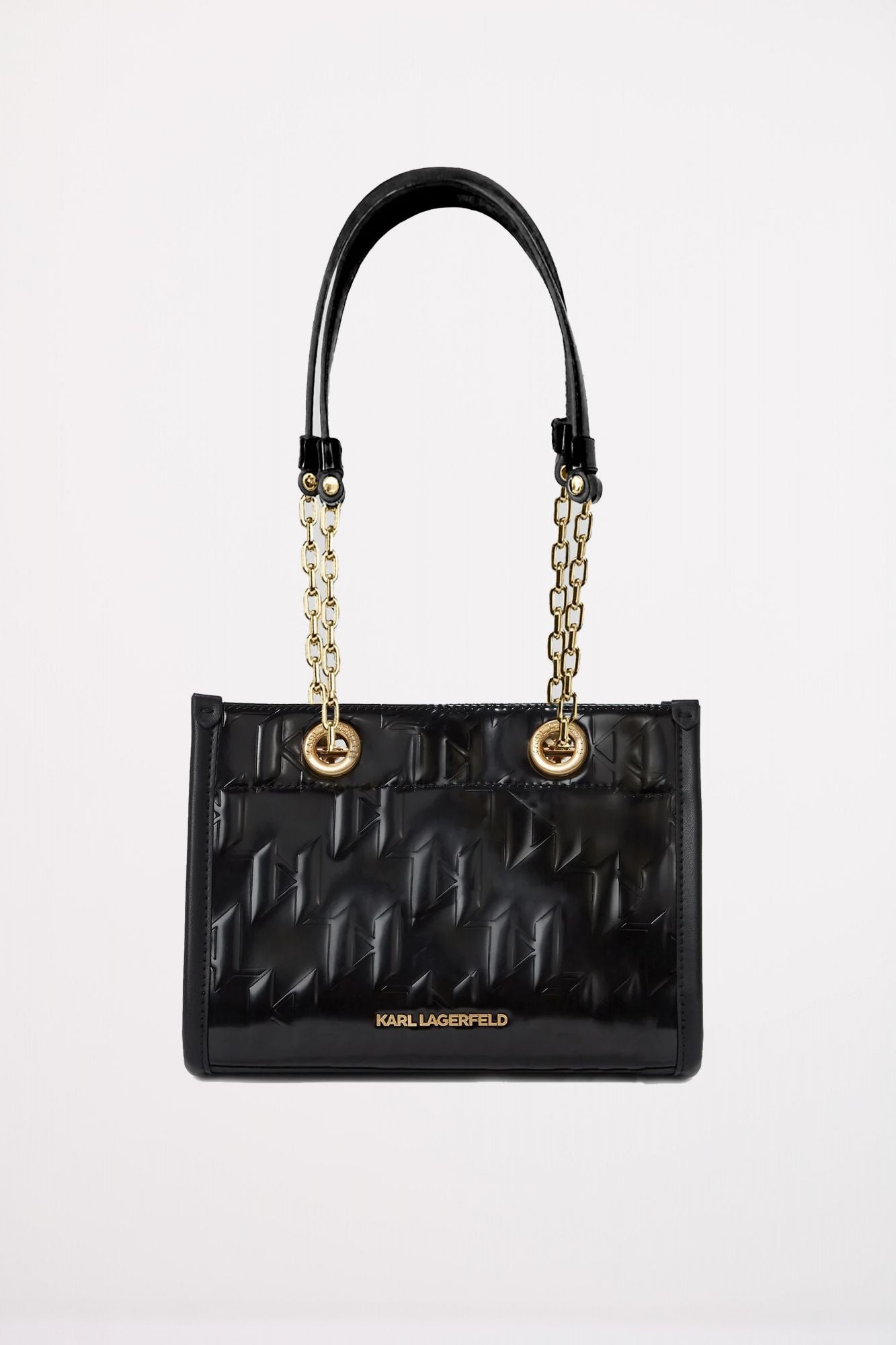 KARL LAGERFELD SKUARE SP SHINY MONO SM TO en color NEGRO (1)