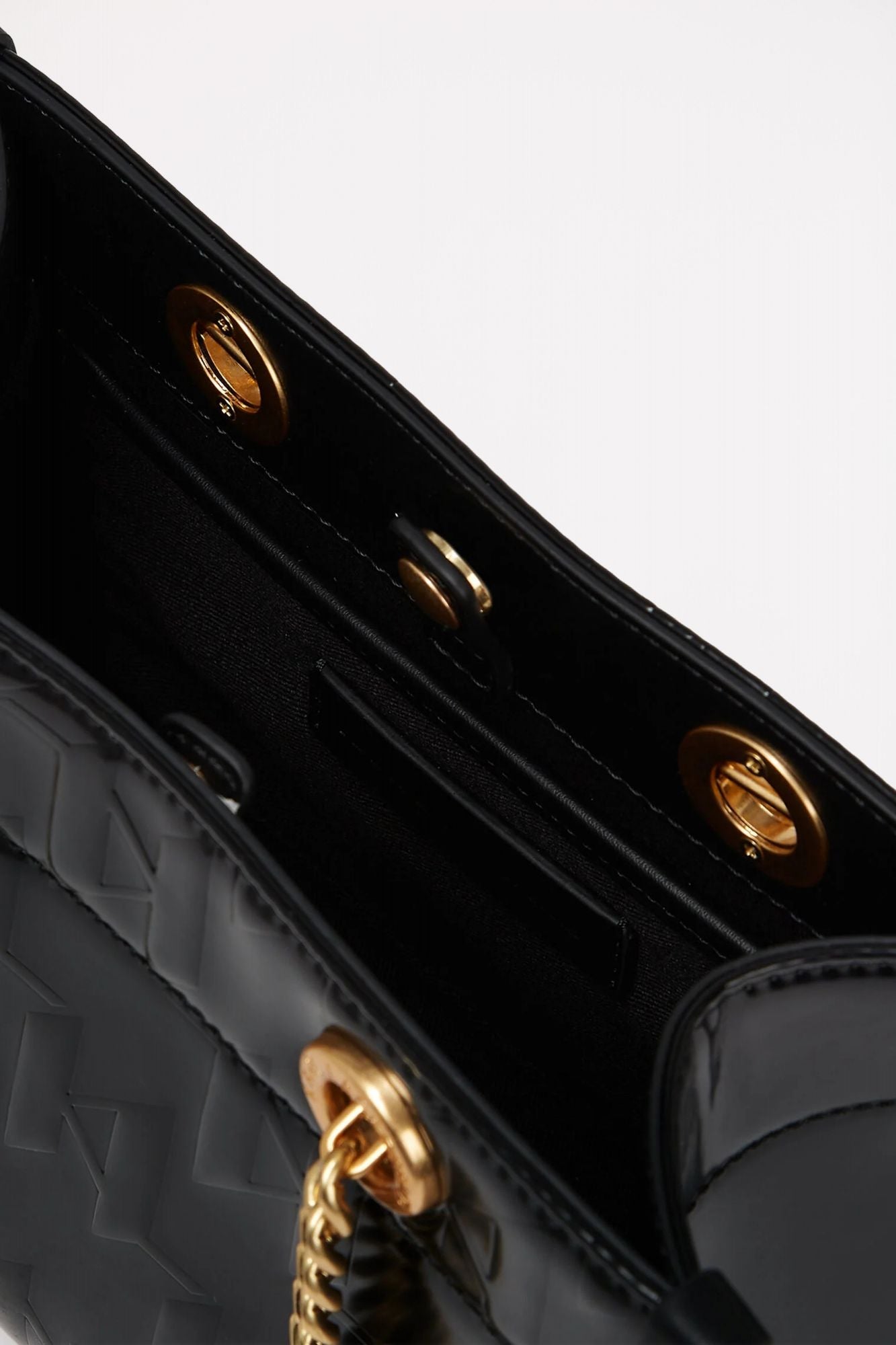 KARL LAGERFELD SKUARE SP SHINY MONO SM TO en color NEGRO (3)