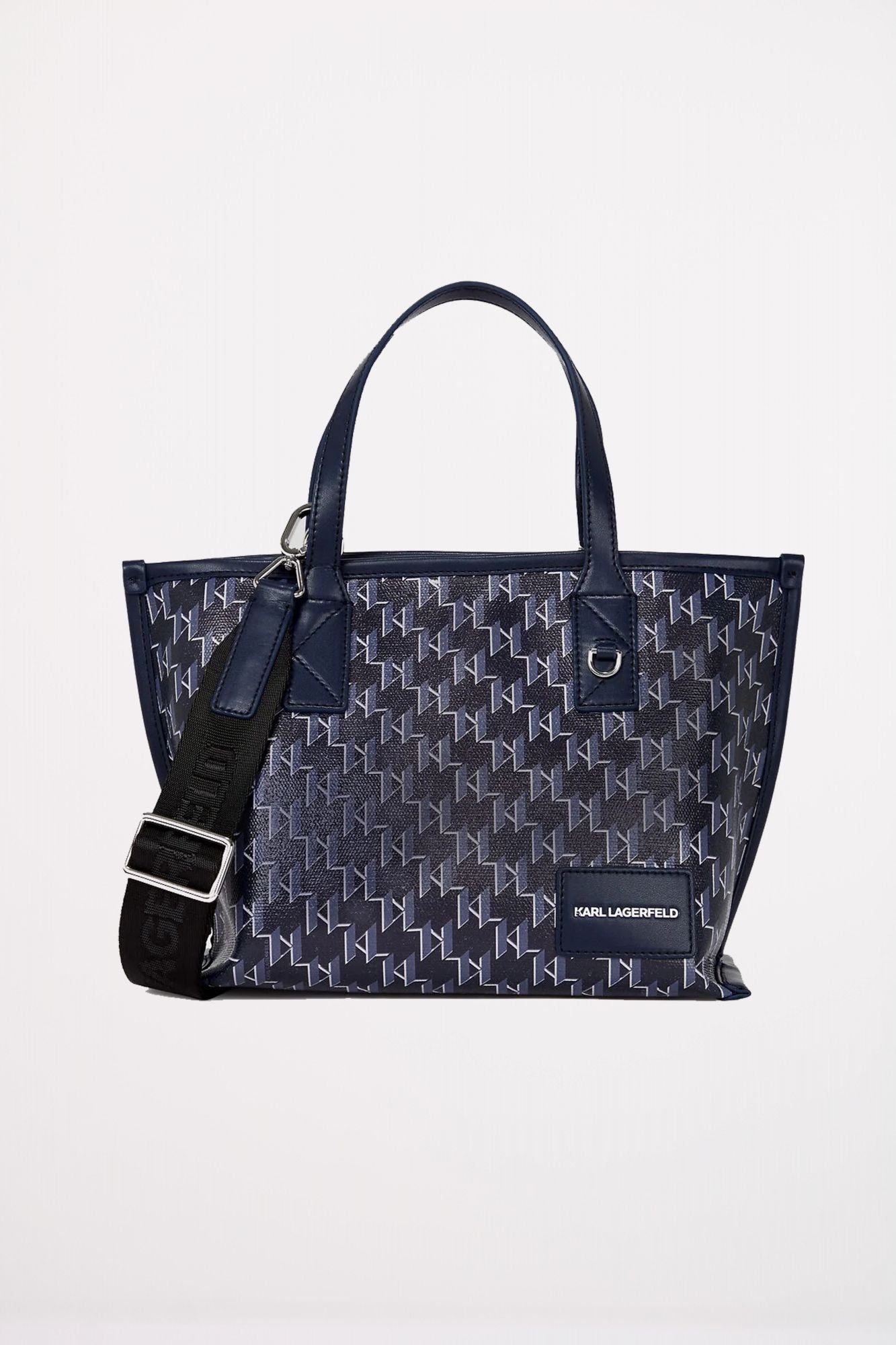 KARL LAGERFELD VOYAGE SM TOTE en color AZUL (1)