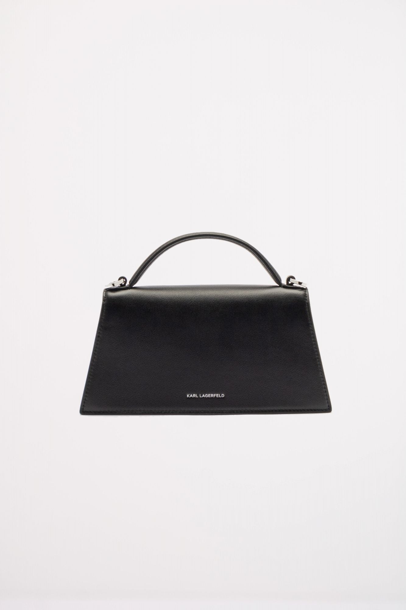 KARL LAGERFELD SIGNATURE SLIM CROSSBODY en color NEGRO (2)