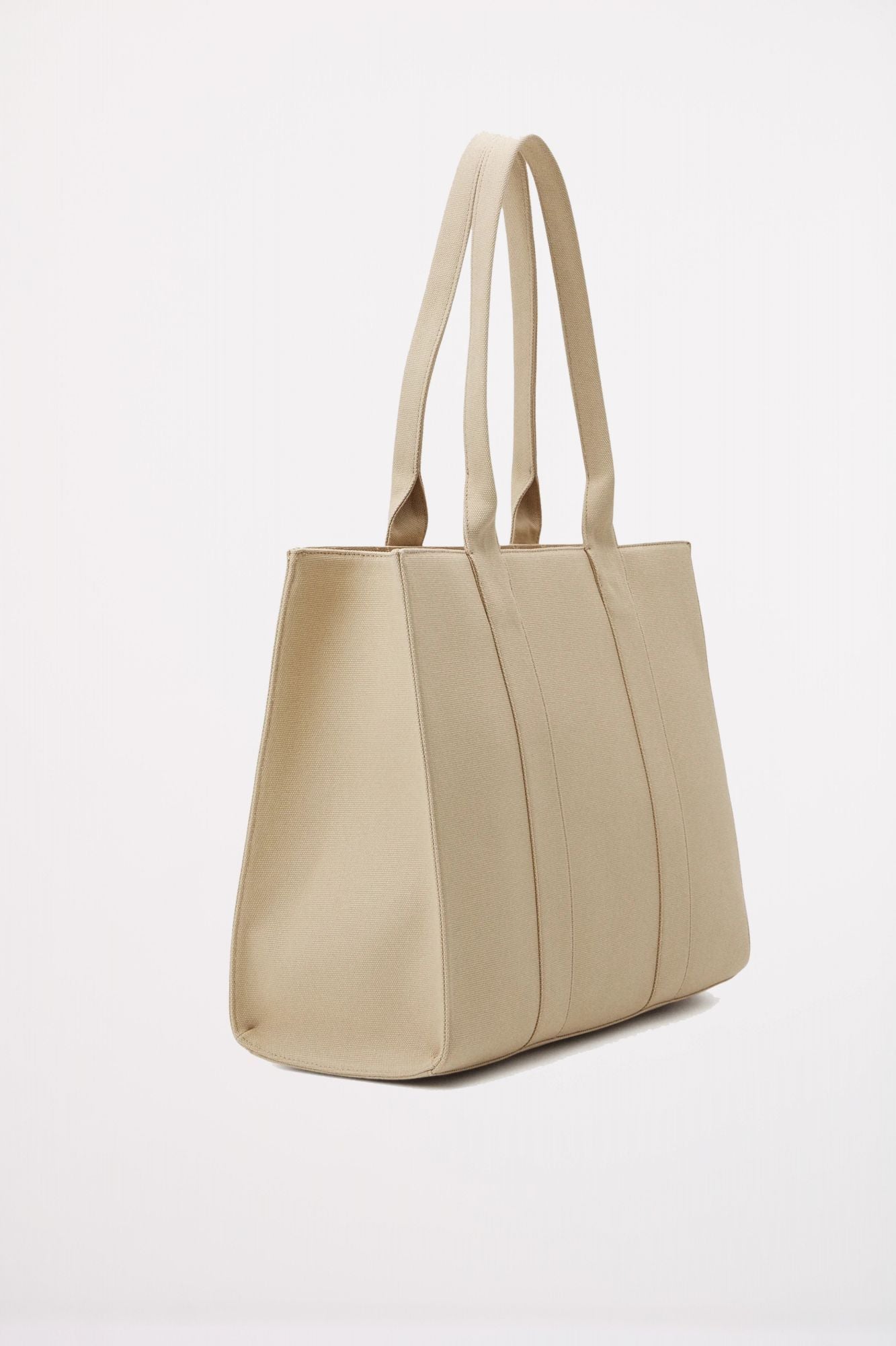 KARL LAGERFELD SRSG SQUARE LARGE TOTE en color MARRON CLARO (2)