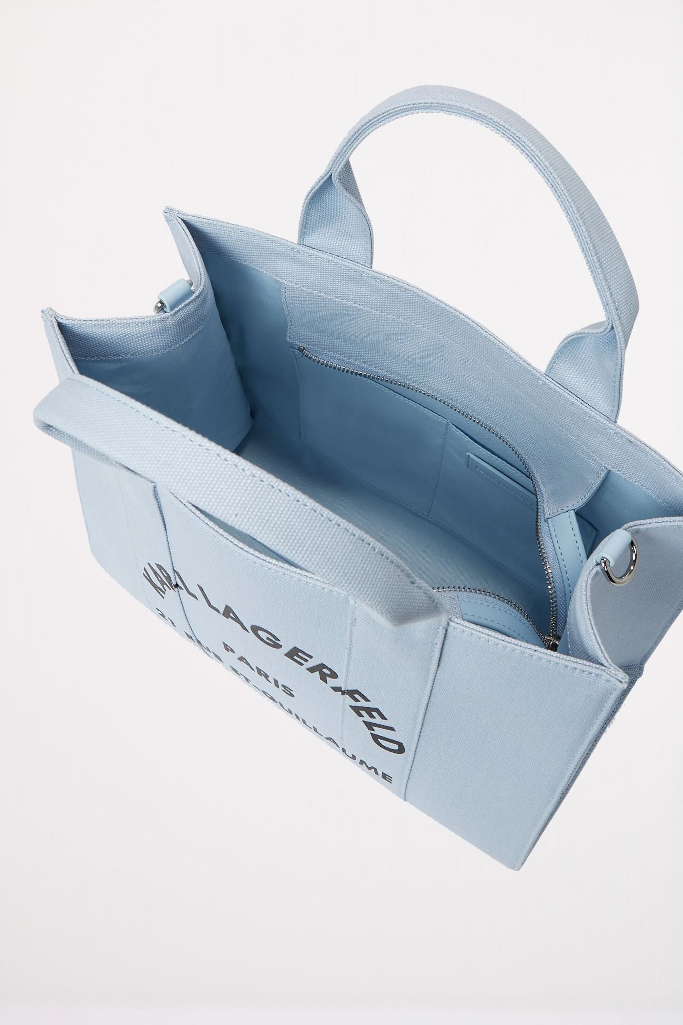 KARL LAGERFELD  RSG SQUARE MEDIUM TOTE en color AZUL (3)