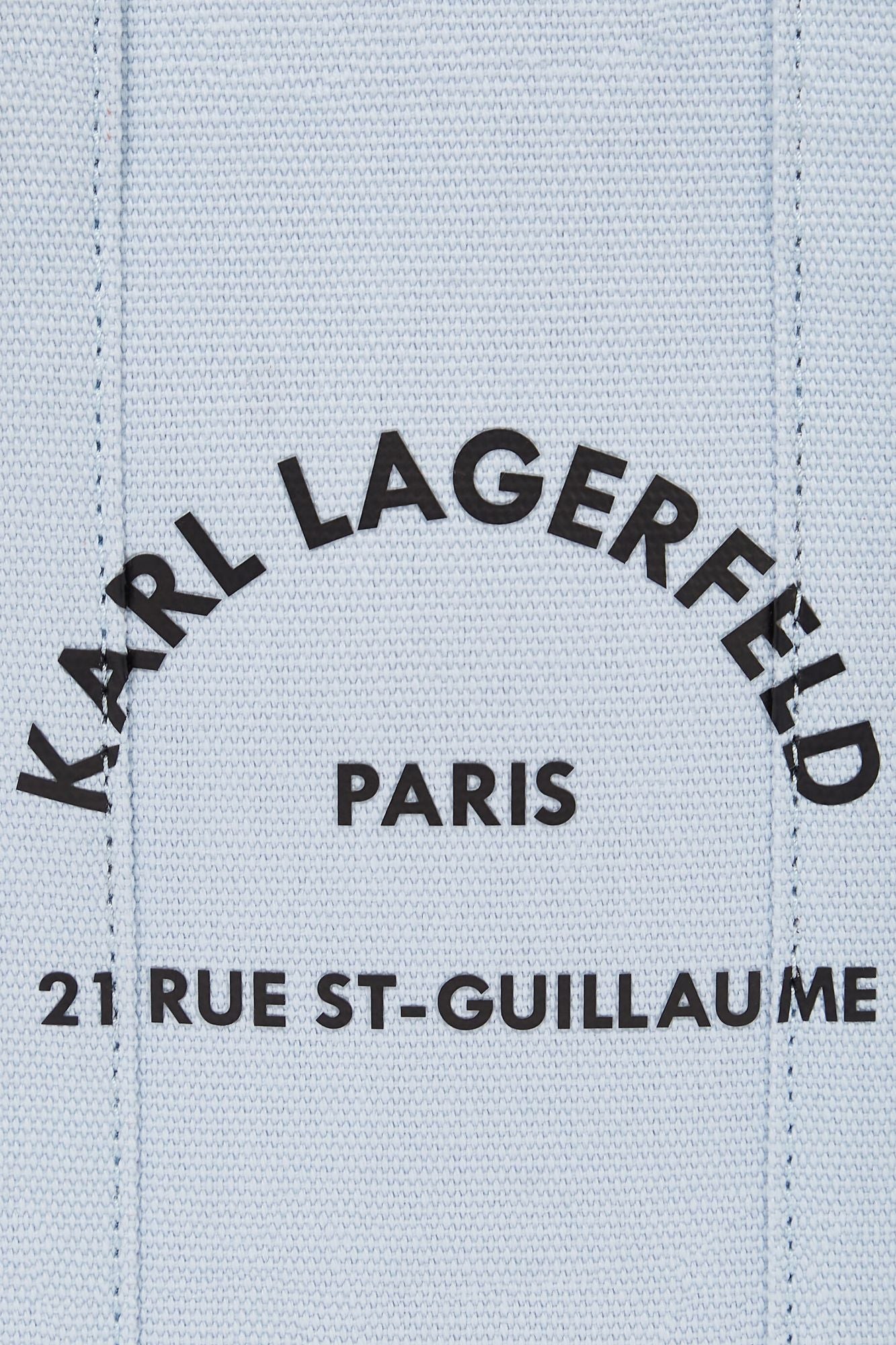 KARL LAGERFELD RSG SQUEARE SMALL TOTE en color AZUL (3)