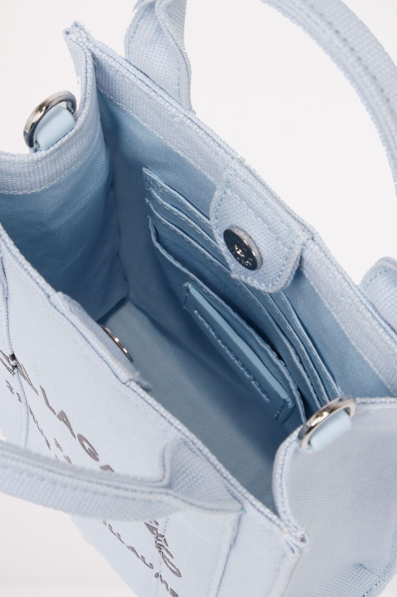 KARL LAGERFELD RSG SQUEARE SMALL TOTE en color AZUL (4)