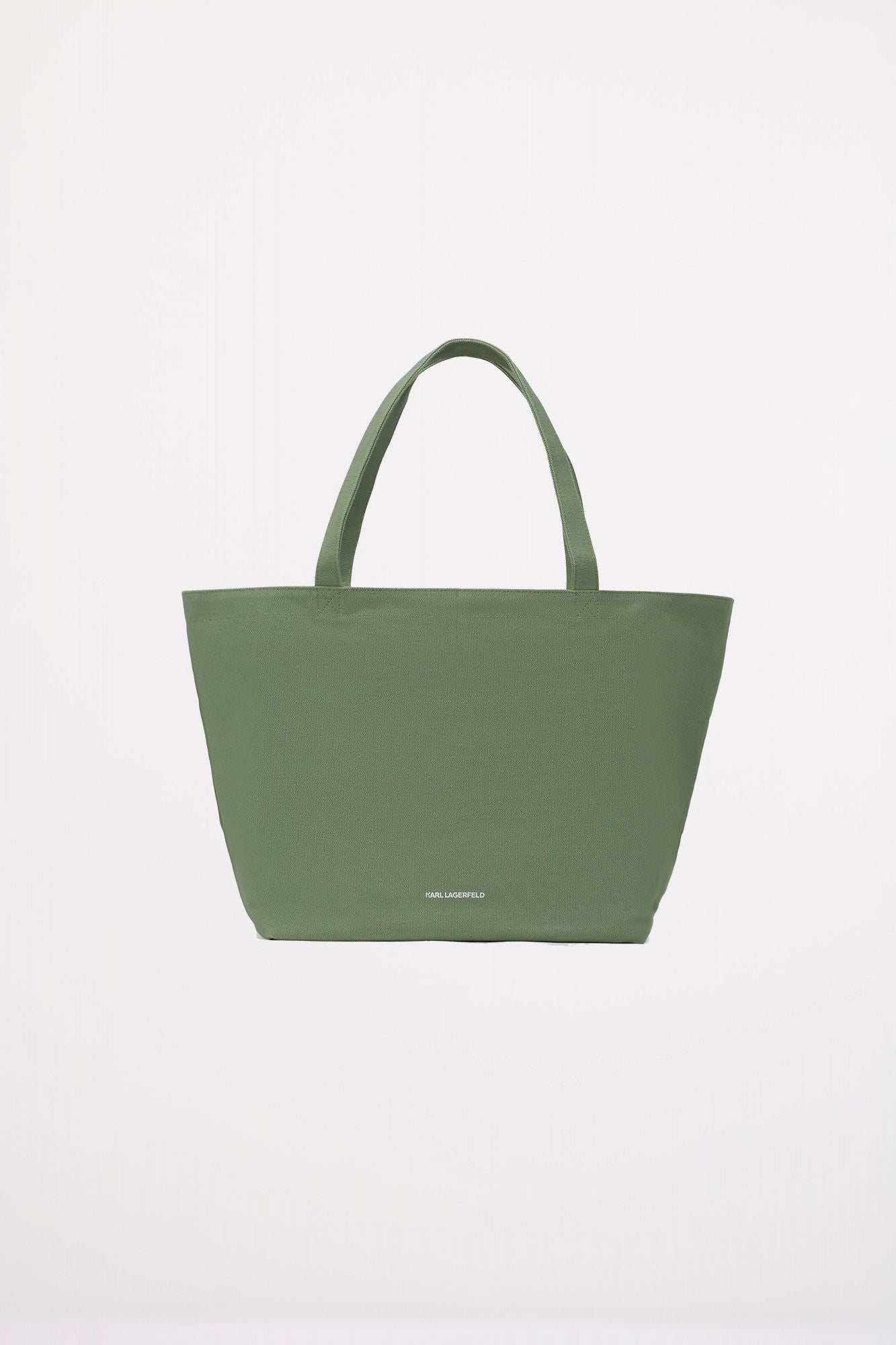 KARL LAGERFELD RUE ST-GUILLAUMECANVAS SHOPPER en color VERDE (2)