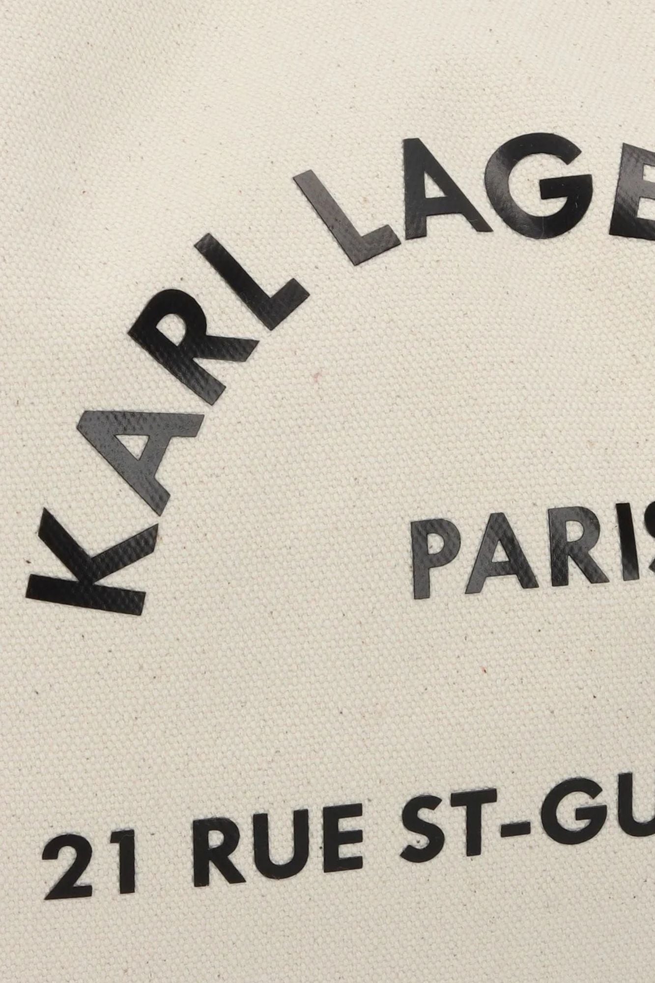 KARL LAGERFELD RSG CANVAS SHOPPER en color MARRON CLARO (3)