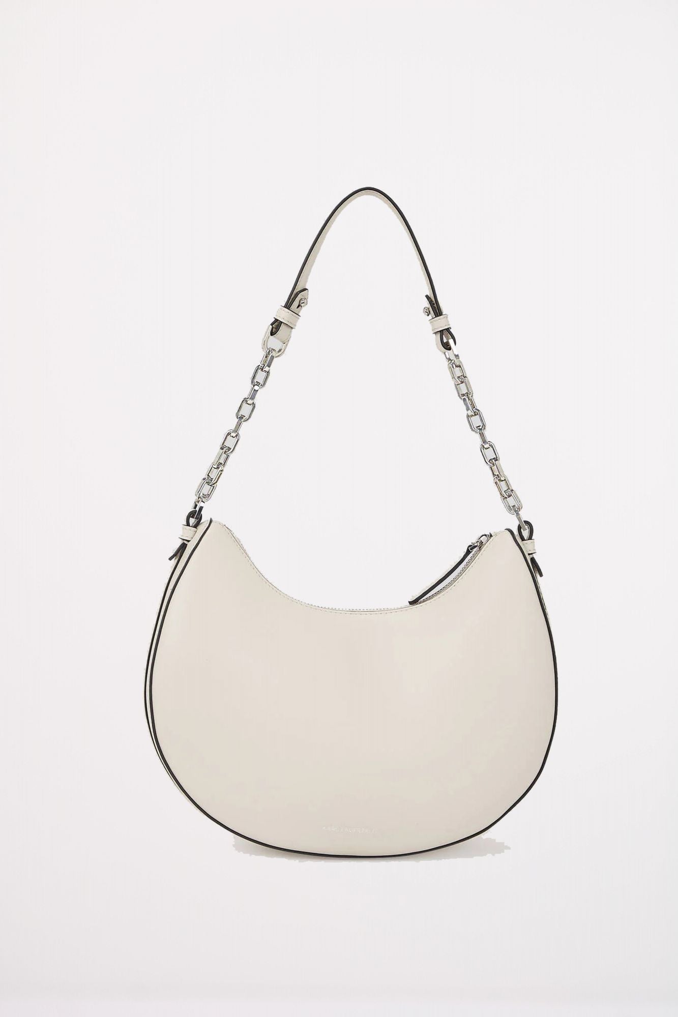 KARL LAGERFELD AUTOGRAPH MOON SHOULDER BA en color BEIS (2)