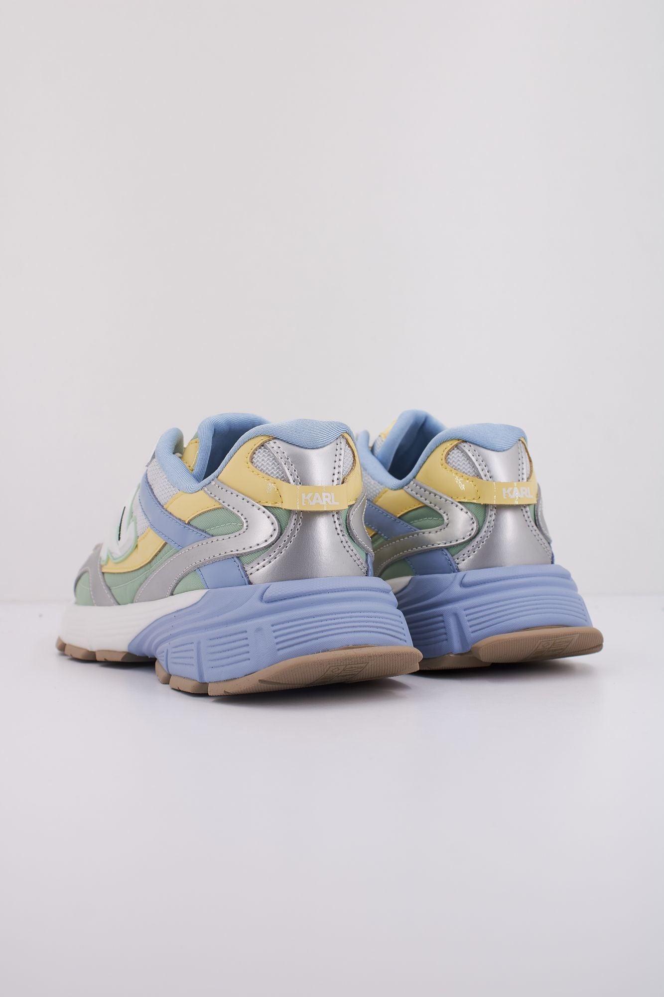 KARL LAGERFELD ORION SIDETRIM MIX LO en color AZUL (4)