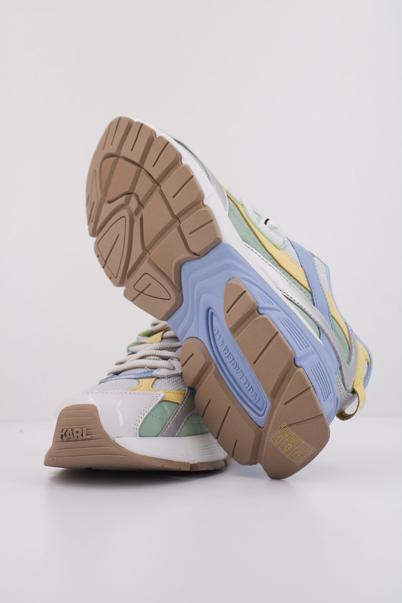 KARL LAGERFELD ORION SIDETRIM MIX LO en color AZUL (5)