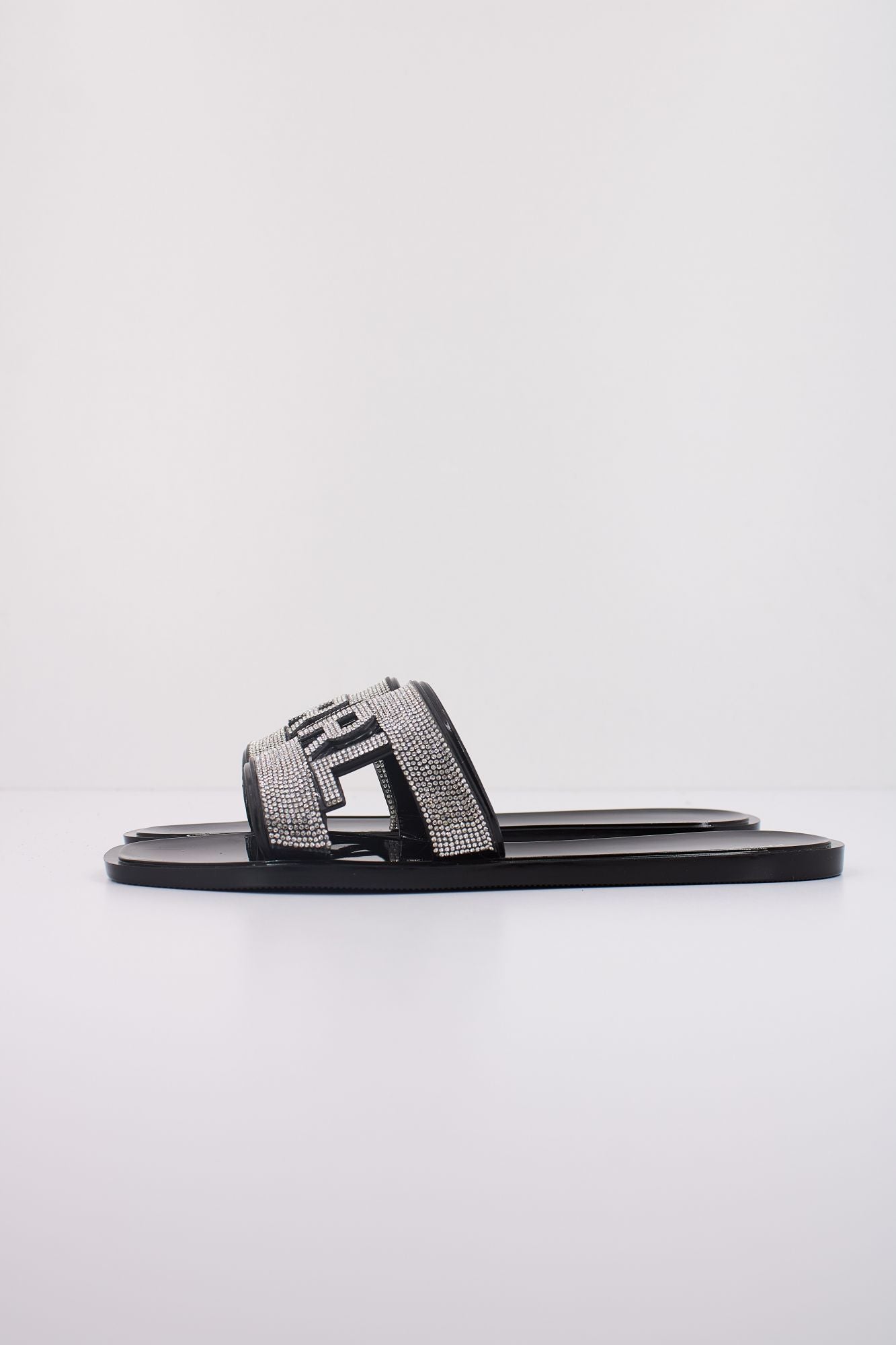 KARL LAGERFELD JELLY III SPARKLE CUT-OUT en color NEGRO (1)