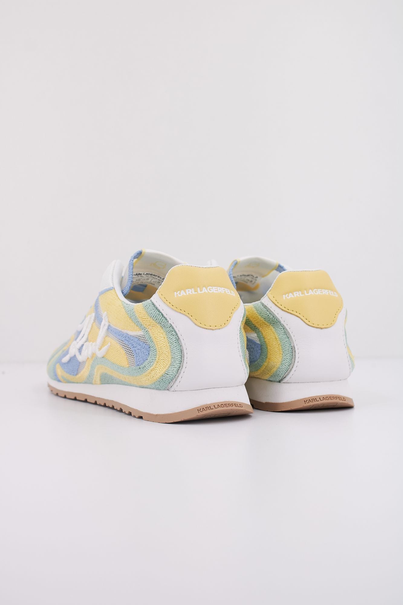 KARL LAGERFELD VENUS MESH MIX LO LACE en color AZUL (4)