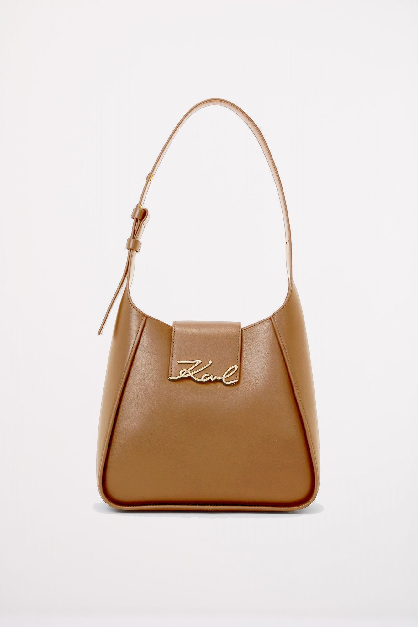 KARL LAGERFELD K SIGNATURE HOBO en color MARRON (1)