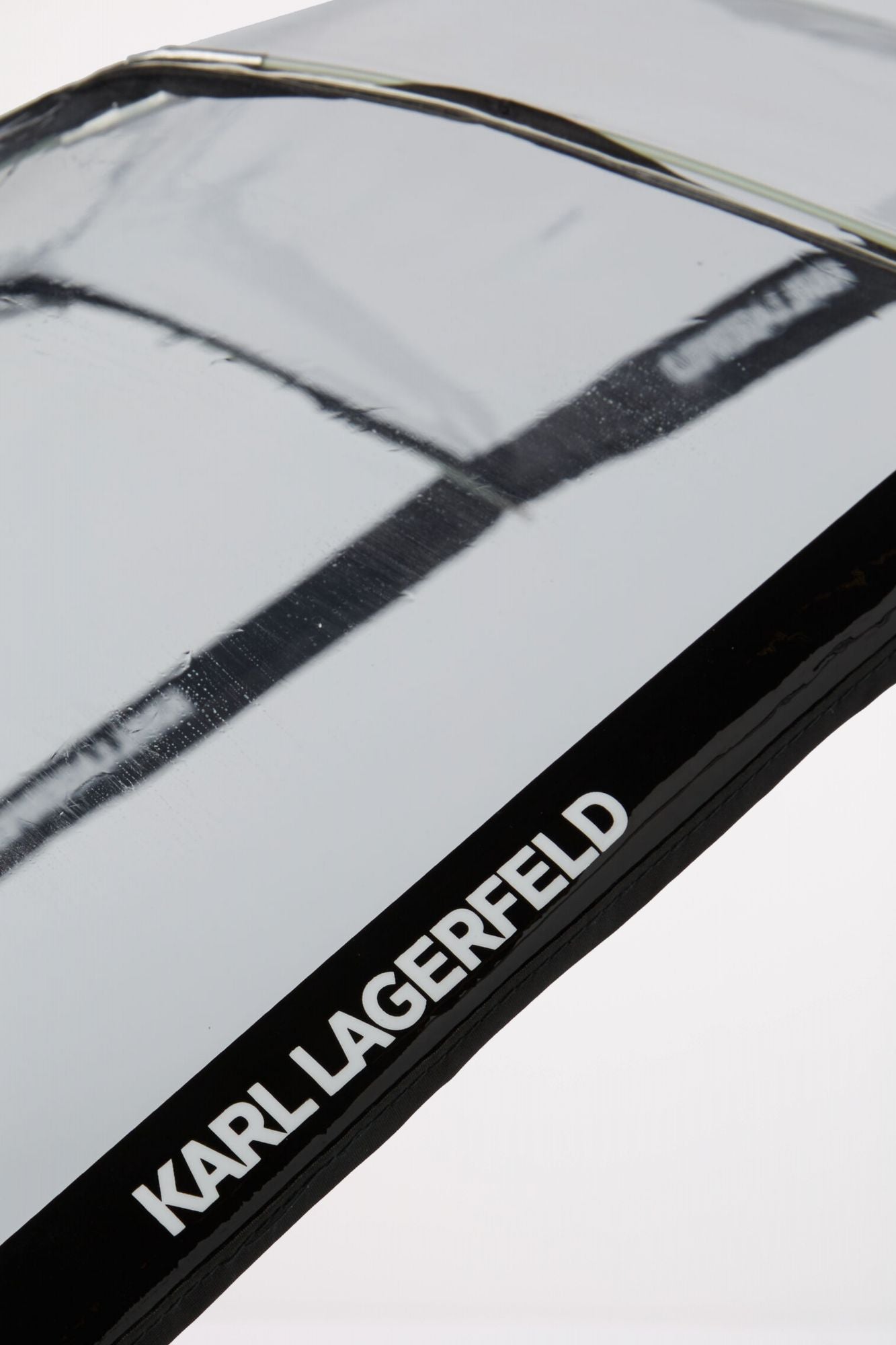 KARL LAGERFELD K ESSENTIAL SM UMBRELLA en color NEGRO (3)