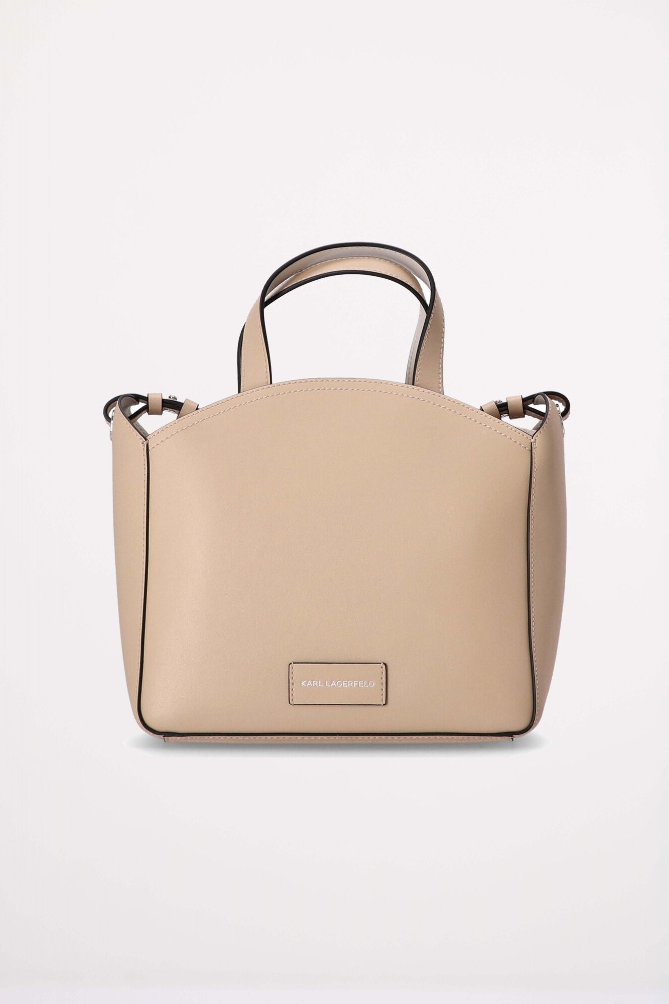 KARL LAGERFELD K CIRCLE SM TOTE WOVEN en color MARRON (3)