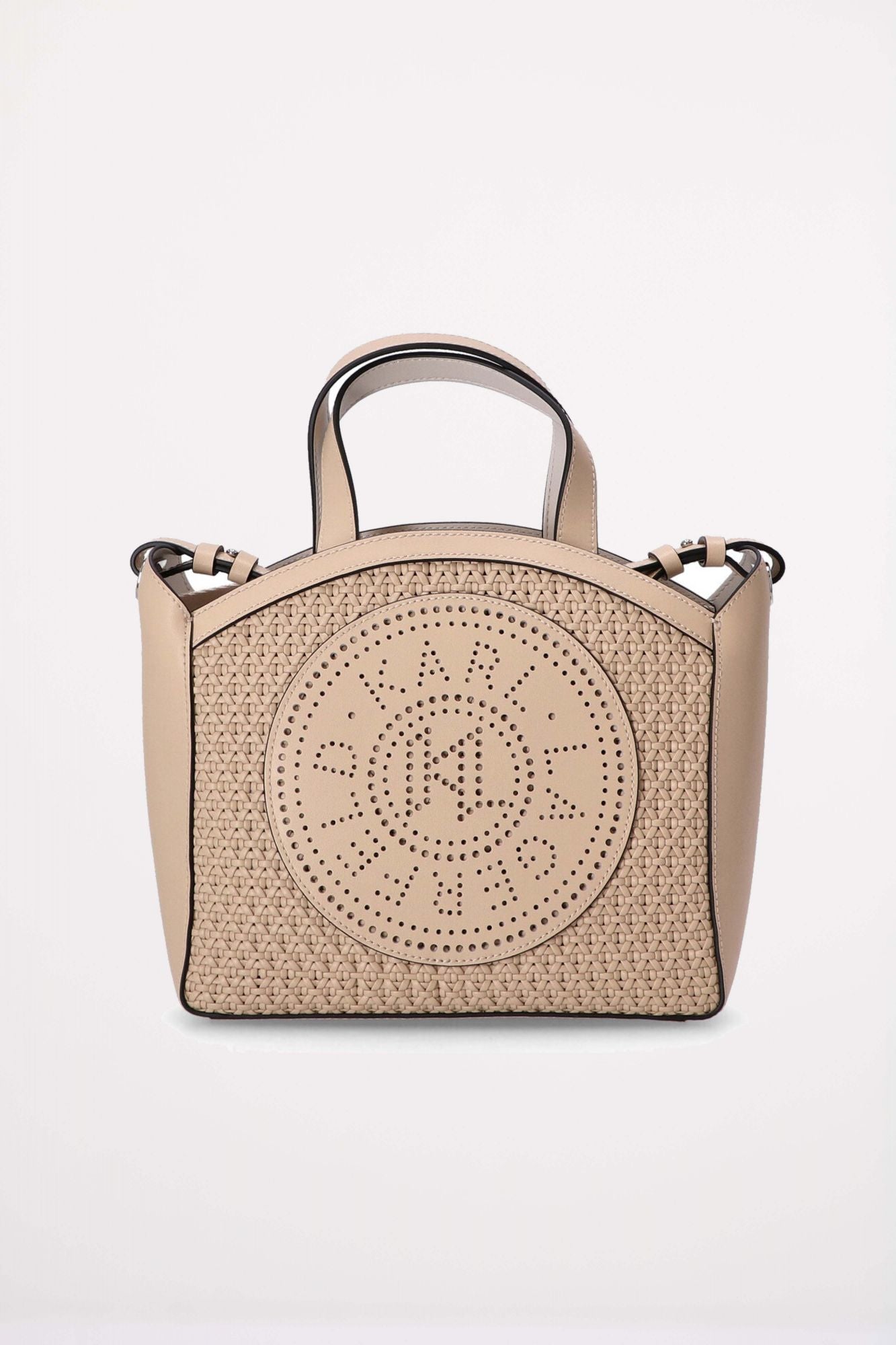KARL LAGERFELD K CIRCLE SM TOTE WOVEN en color MARRON (4)