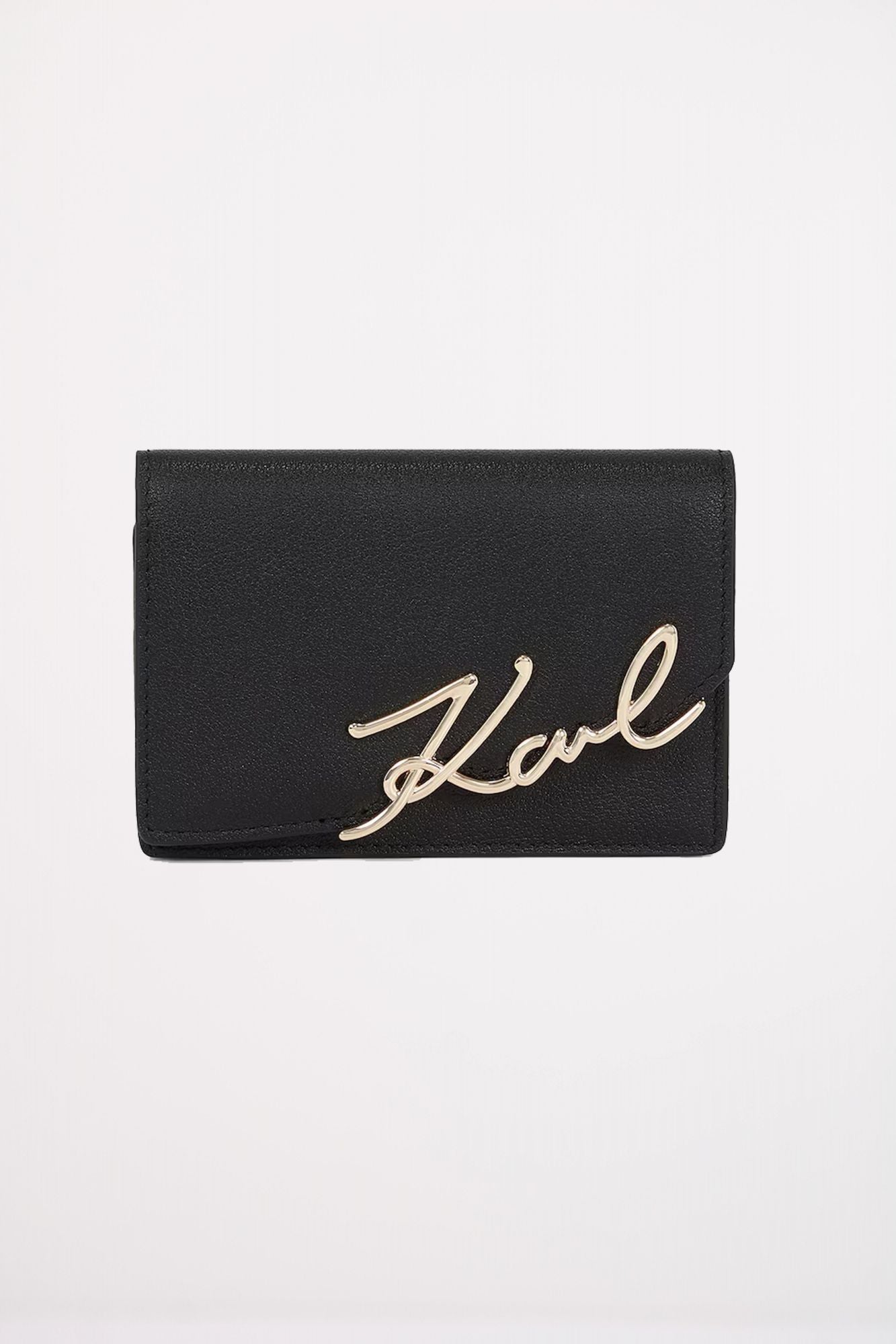 KARL LAGERFELD K SIGNATURE SM WALLET en color NEGRO (1)
