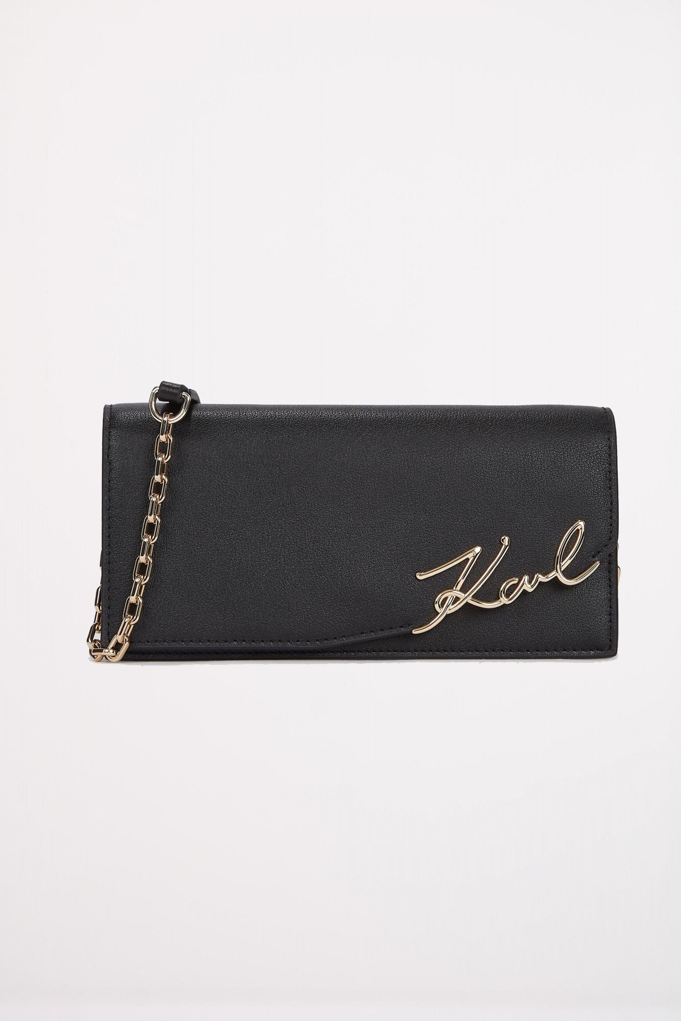 KARL LAGERFELD K SIGNATURE CONT CB WALLET en color NEGRO (1)