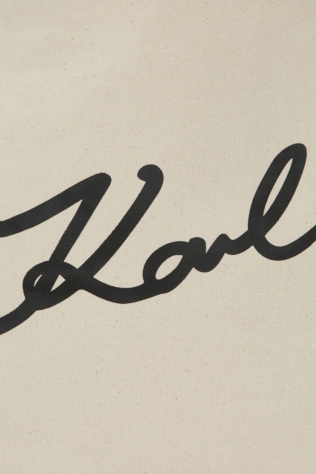 KARL LAGERFELD K SIGNATURE EMB CANVAS  en color BEIS (5)