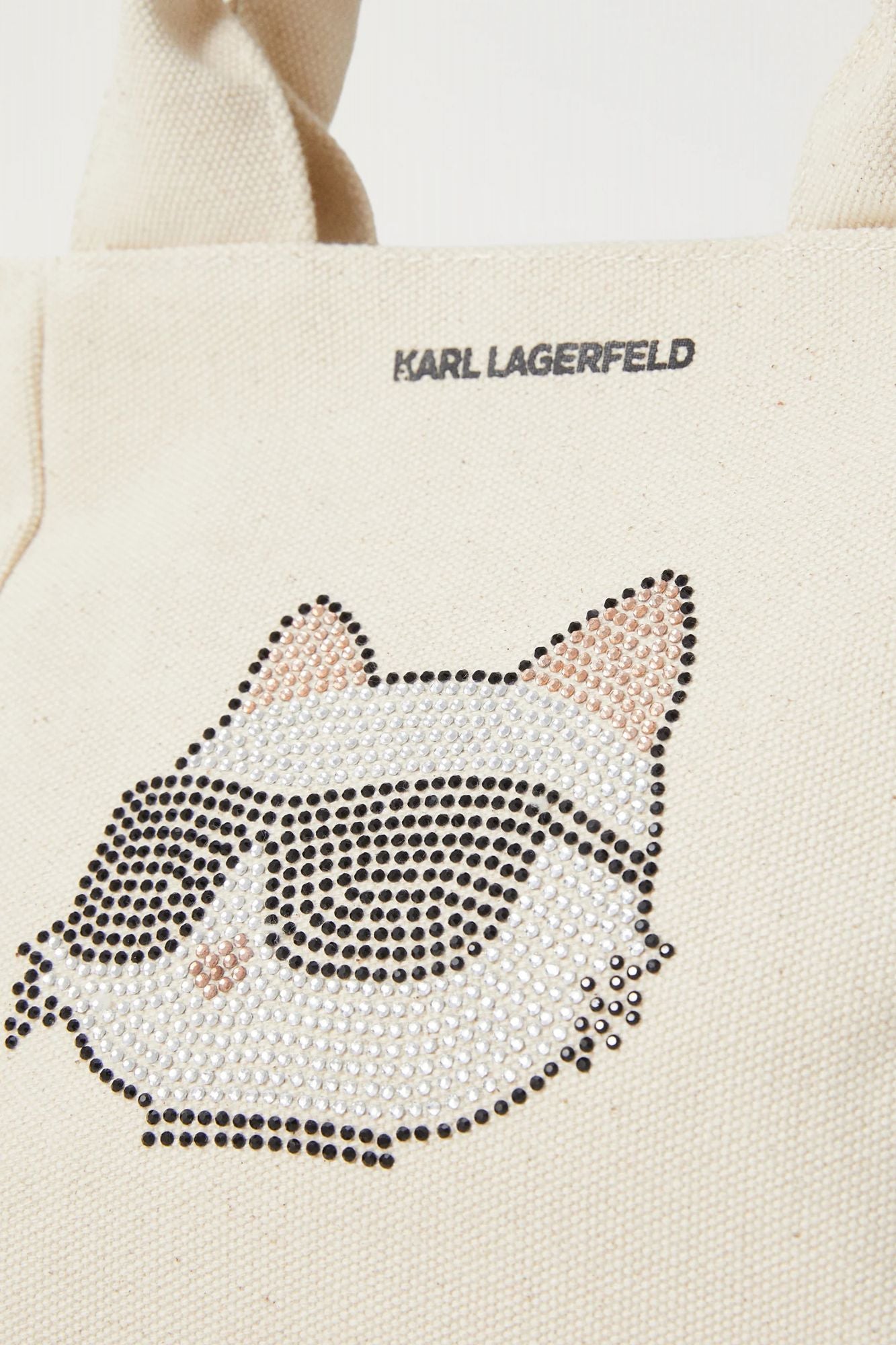 KARL LAGERFELD IKON CHOUP RHNSTN SM SHOPP en color BEIS (4)