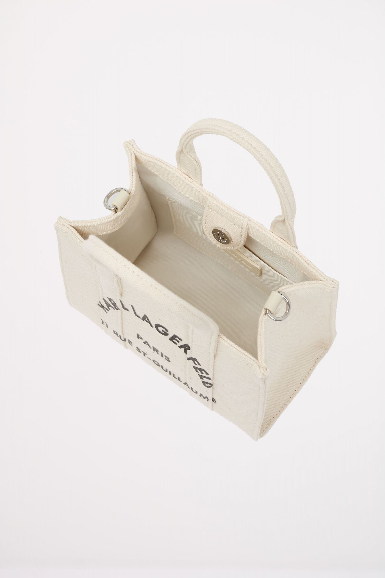 KARL LAGERFELD K RSG SQUARE MINI E W TOTE en color BEIS (3)