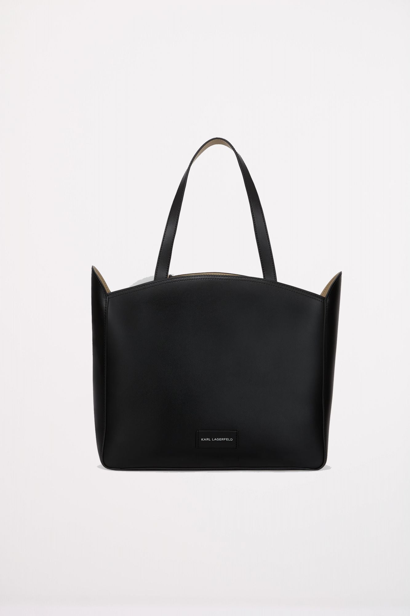 KARL LAGERFELD K CIRCLE MID ZIP TOTE en color NEGRO (2)