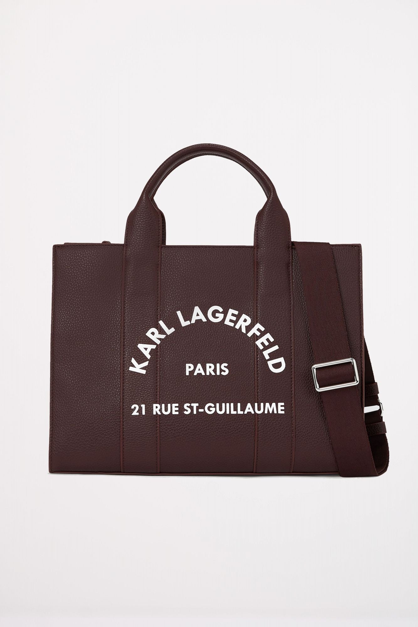KARL LAGERFELD K RSG PEBBLE SQUARE MED TO en color MARRON (1)