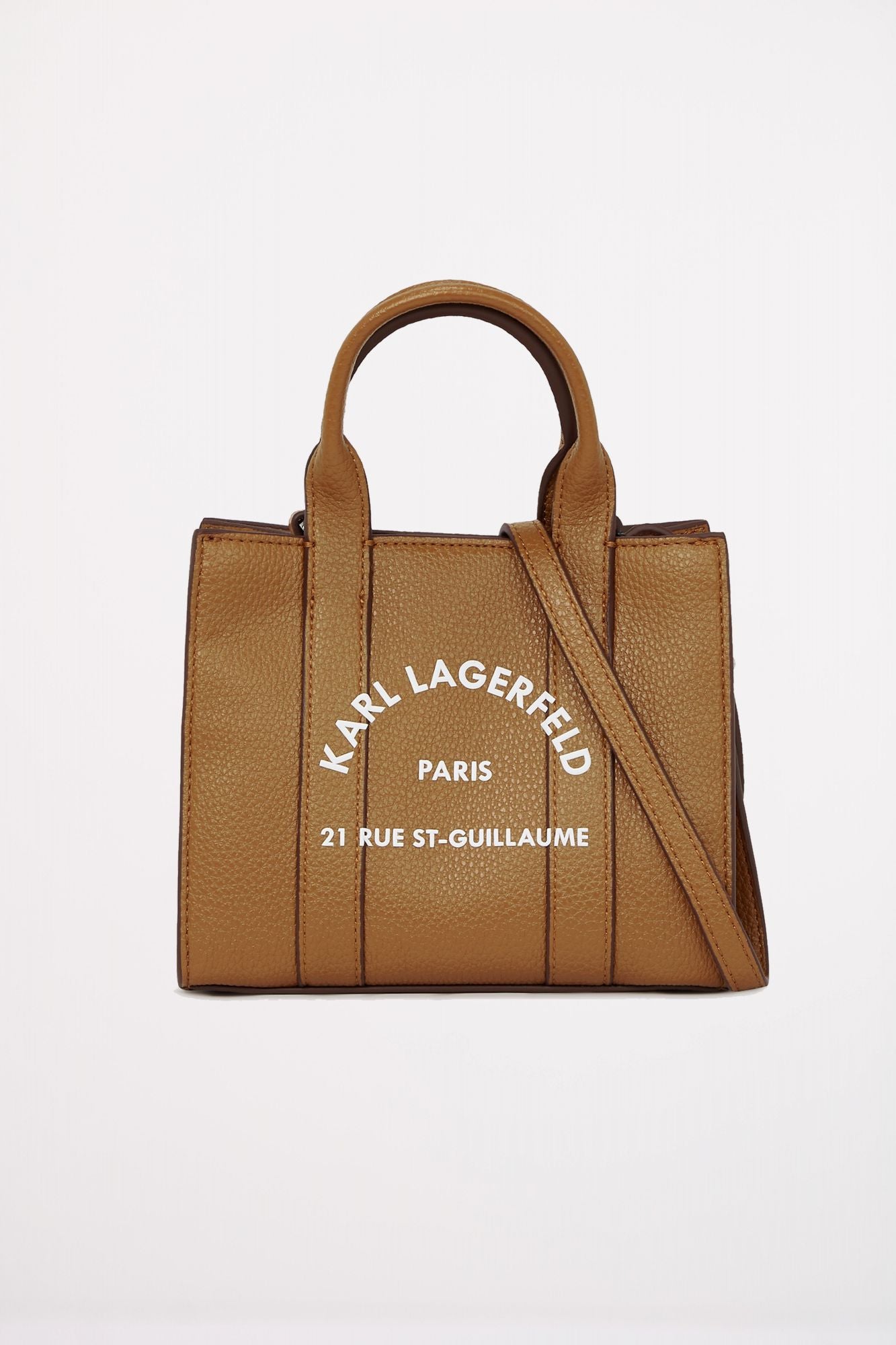 KARL LAGERFELD K RSG PEBBLE MINI SQUARE T en color MARRON (1)