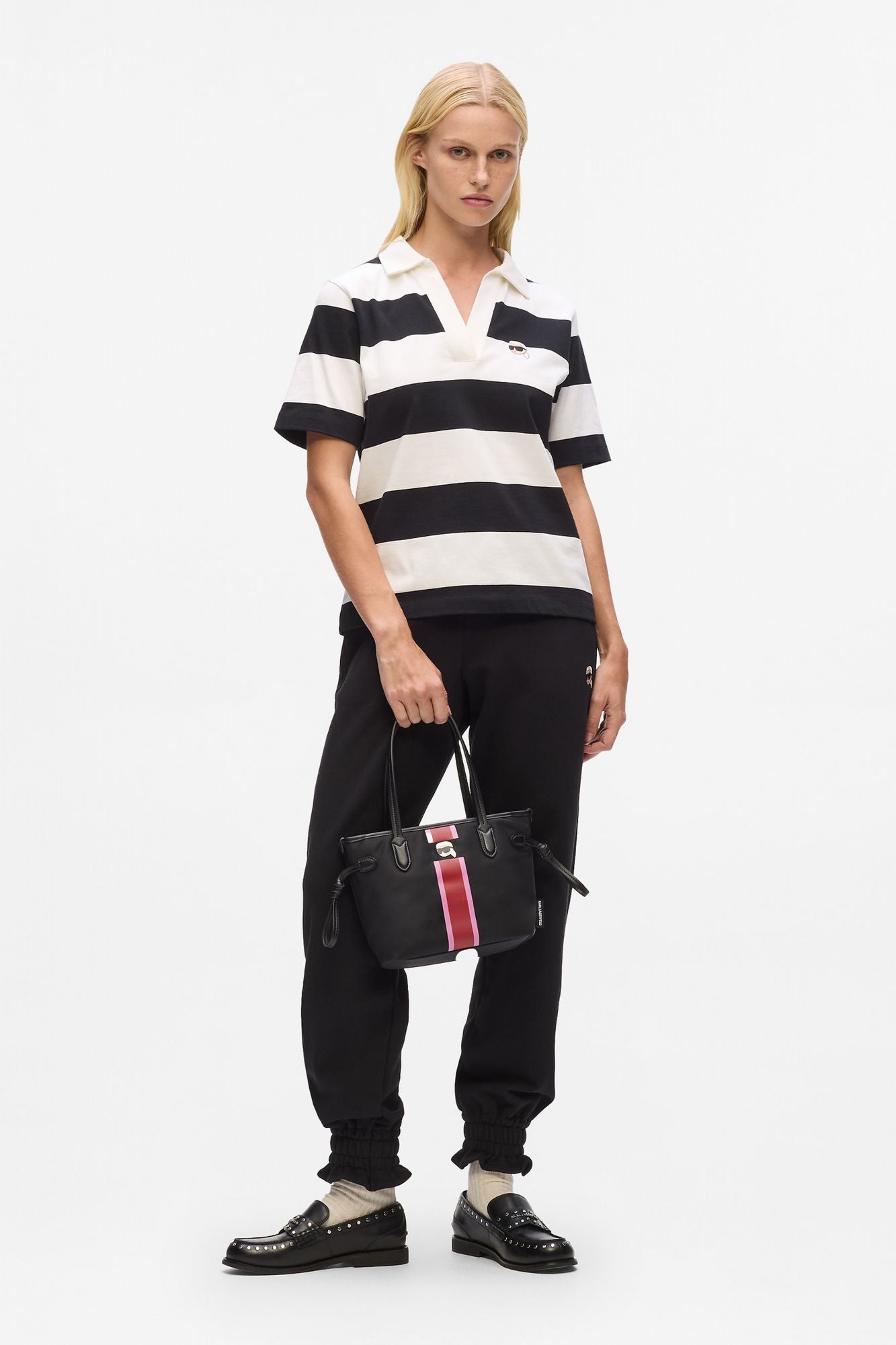 KARL LAGERFELD K/KLASSIK TOTE BAG en color NEGRO (4)