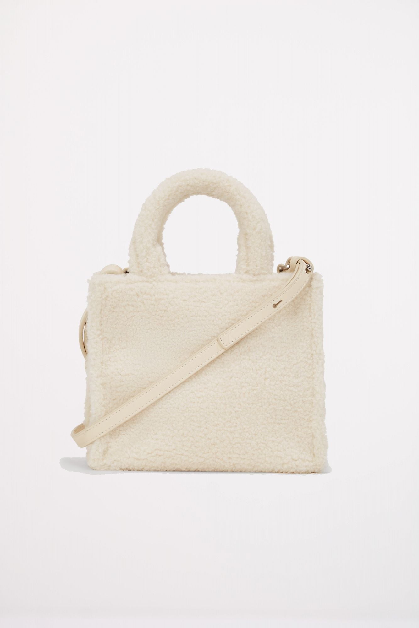 KARL LAGERFELD K RSG MINI SQUARE TOTE SHE en color BLANCO (2)