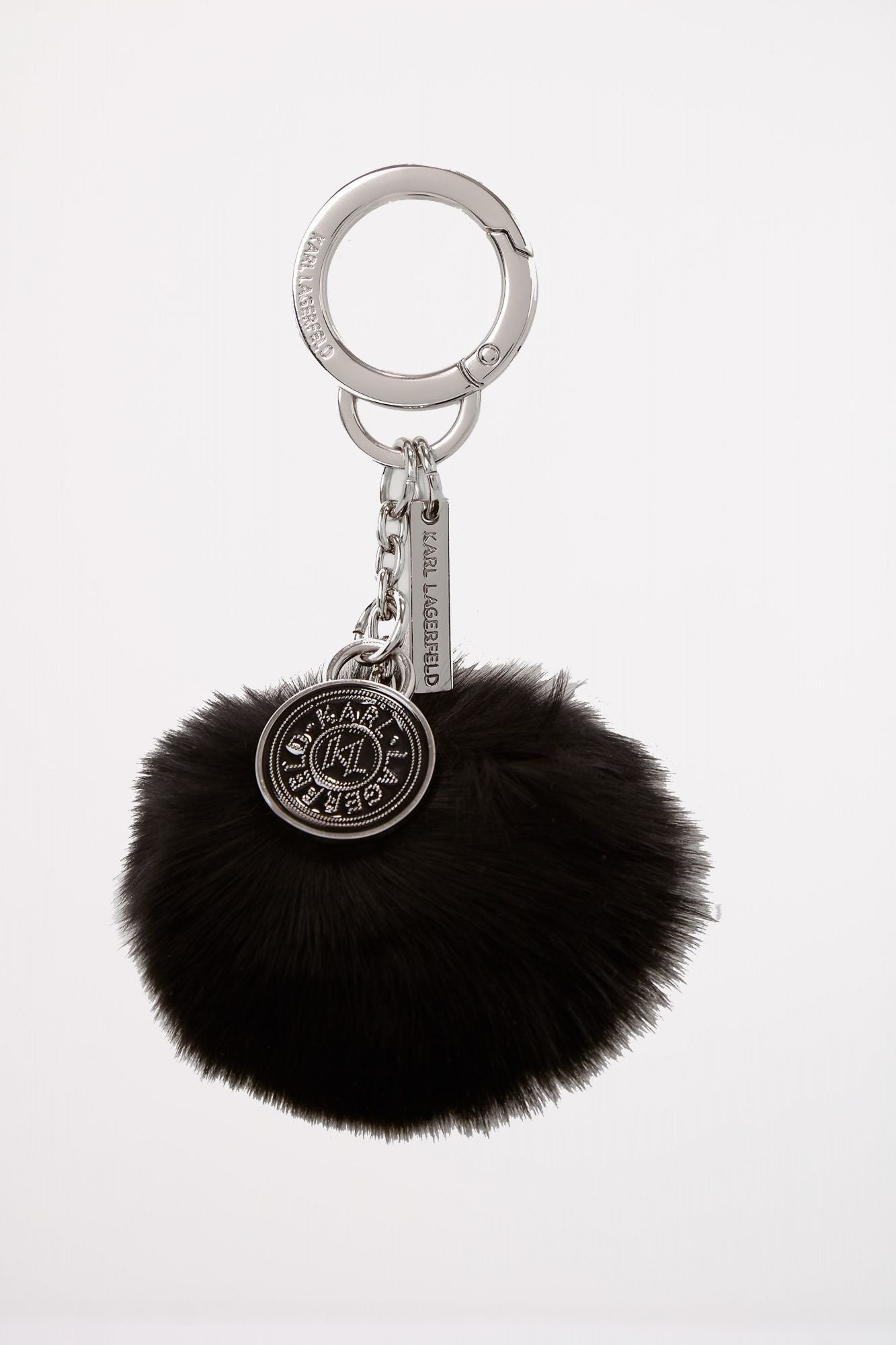 KARL LAGERFELD  K RSG CIRCLE FAUX FUR KEYC  en color NEGRO (1)