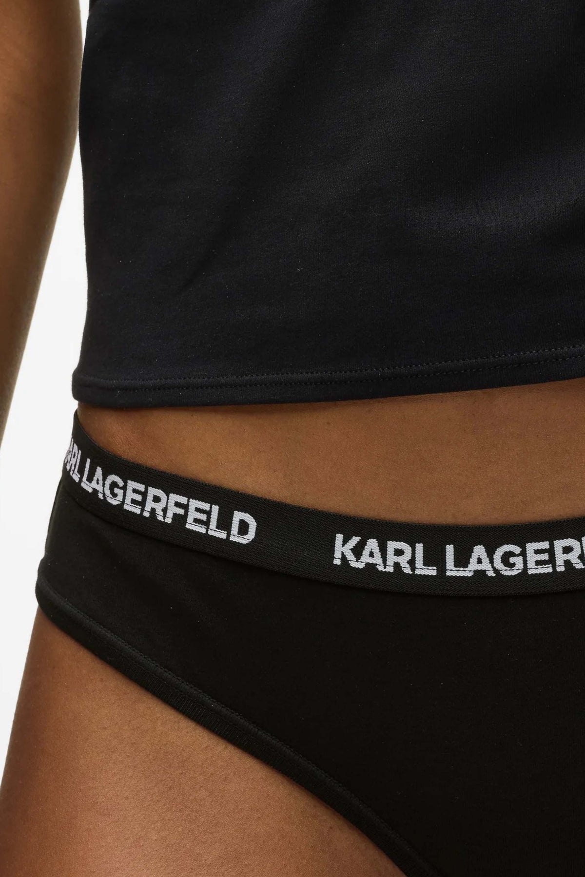 KARL LAGERFELD LOGO BRIEF 3P en color NEGRO (4)