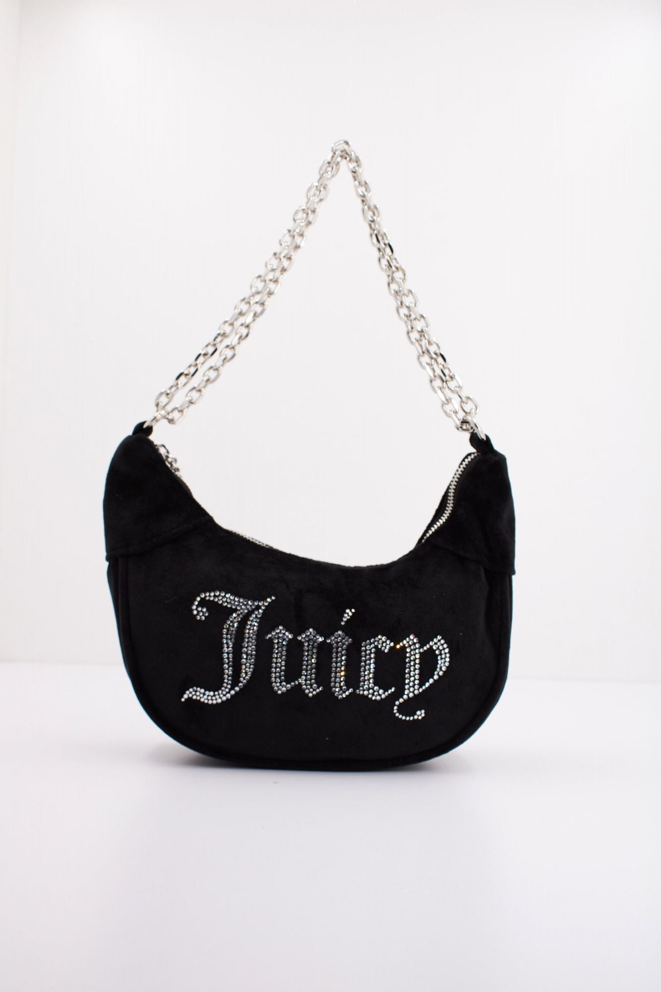 JUICY COUTURE KIMBERLY SMALL HOBO en color NEGRO (1)
