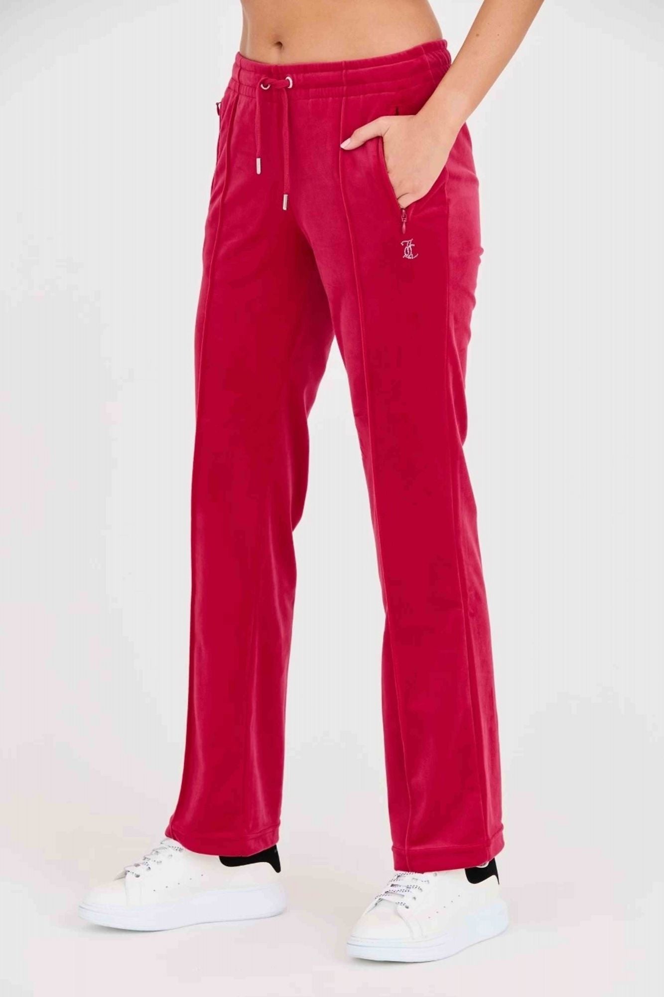 JUICY COUTURE TINA TRACKPANTS WIT en color ROSA (3)